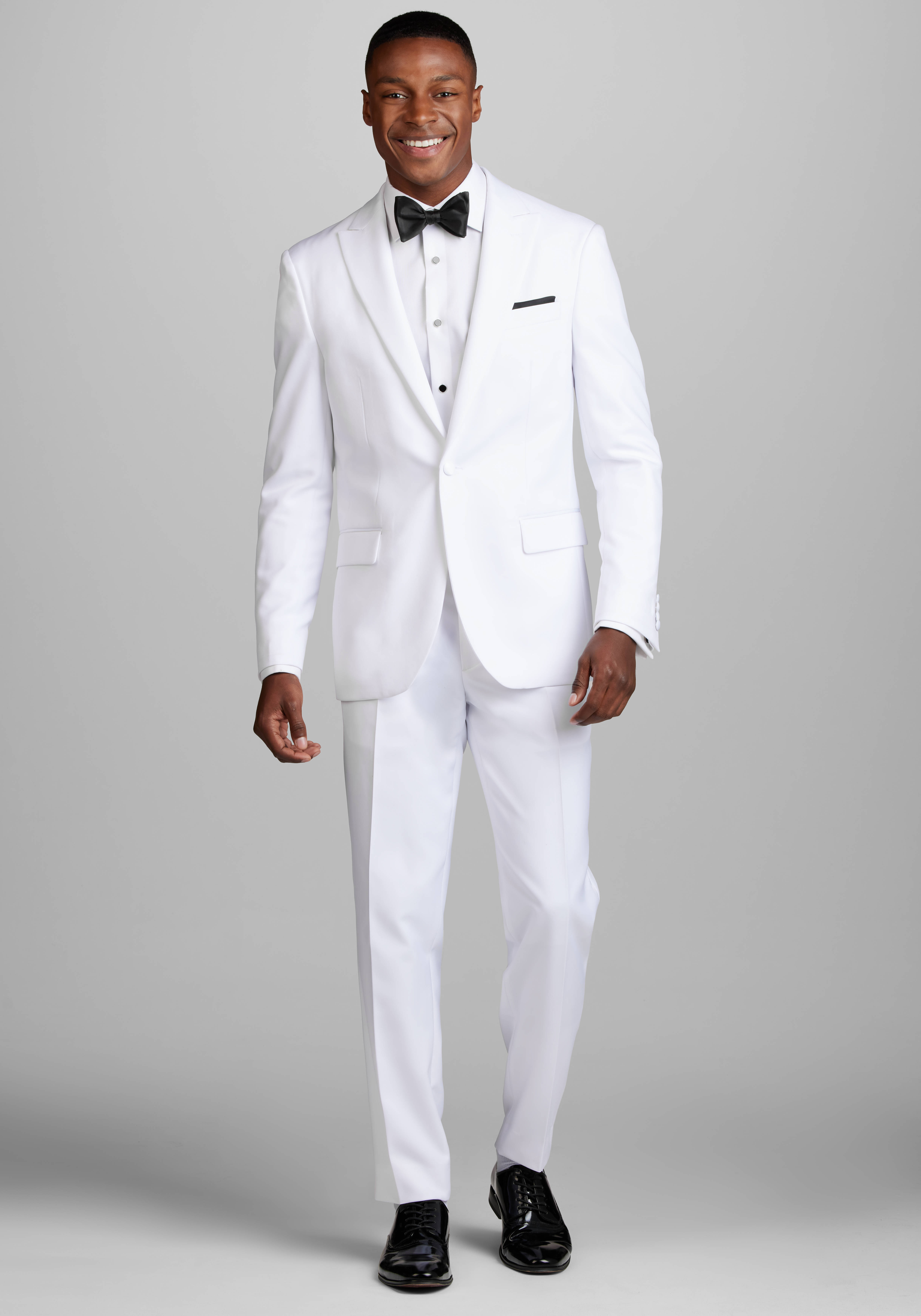 All deals white suits