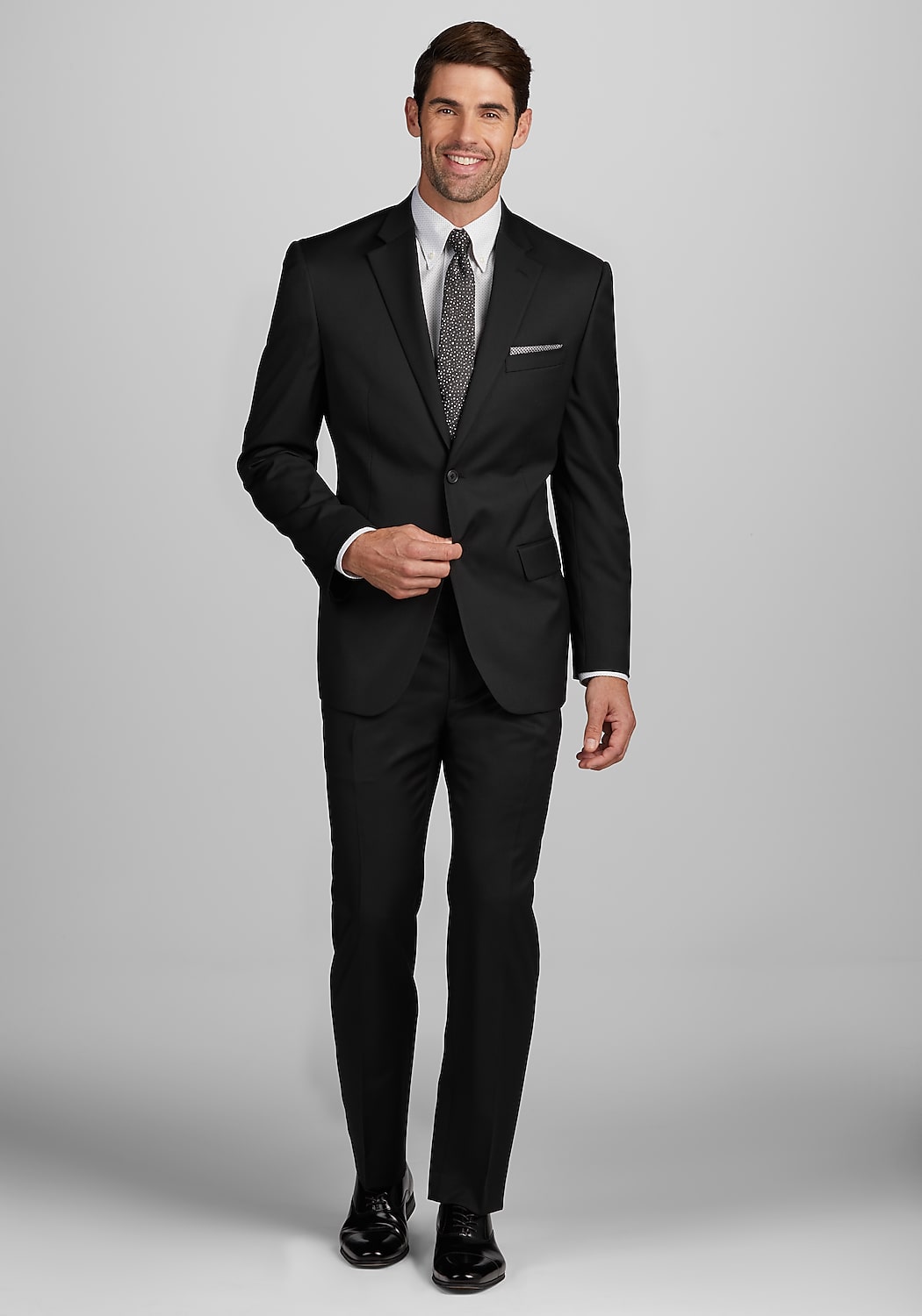 Jos. A. Bank Tailored Fit Solid Suit - Big & Tall CLEARANCE