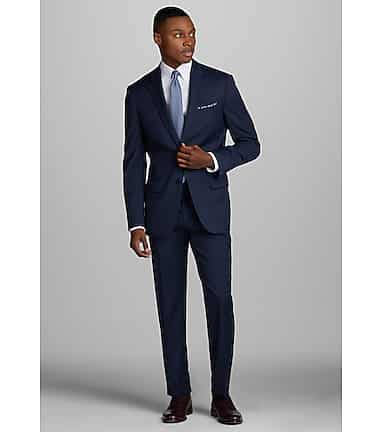 Calvin klein deals bright blue suit