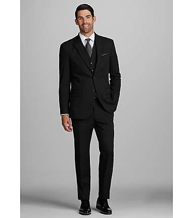 Jos. A. Bank Tailored Fit Suit Separates Solid Pants - Memorial