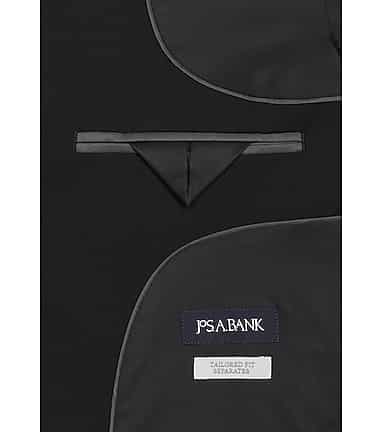 JoS. A. Bank Men's Jos. A Bank Stretch Geo Pattern Suspenders, Black