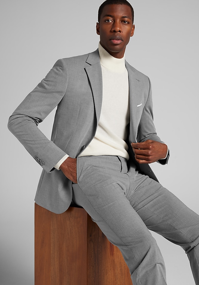 スーツ UNUSED Jacket & Slacks Set up Jos. A. Bank Slim Fit Suit Separates Jacket - Missionary Package