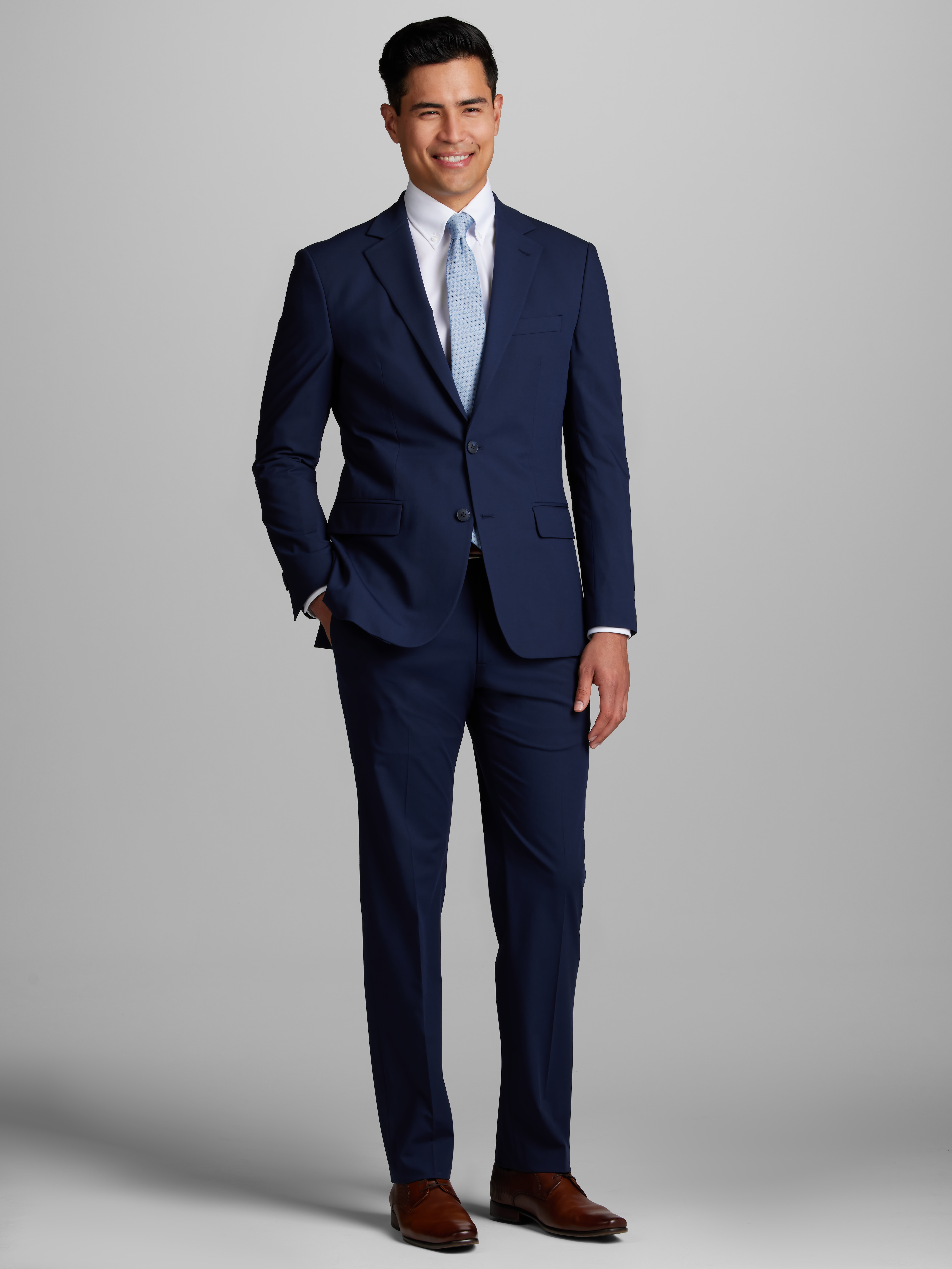 Men's Suits, Jos. A. Bank Slim Fit Solid Suit - Big & Tall - Jos A Bank