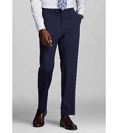 Jos. A. Bank Slim Fit Linen Blend Suit Separates Pants - Memorial