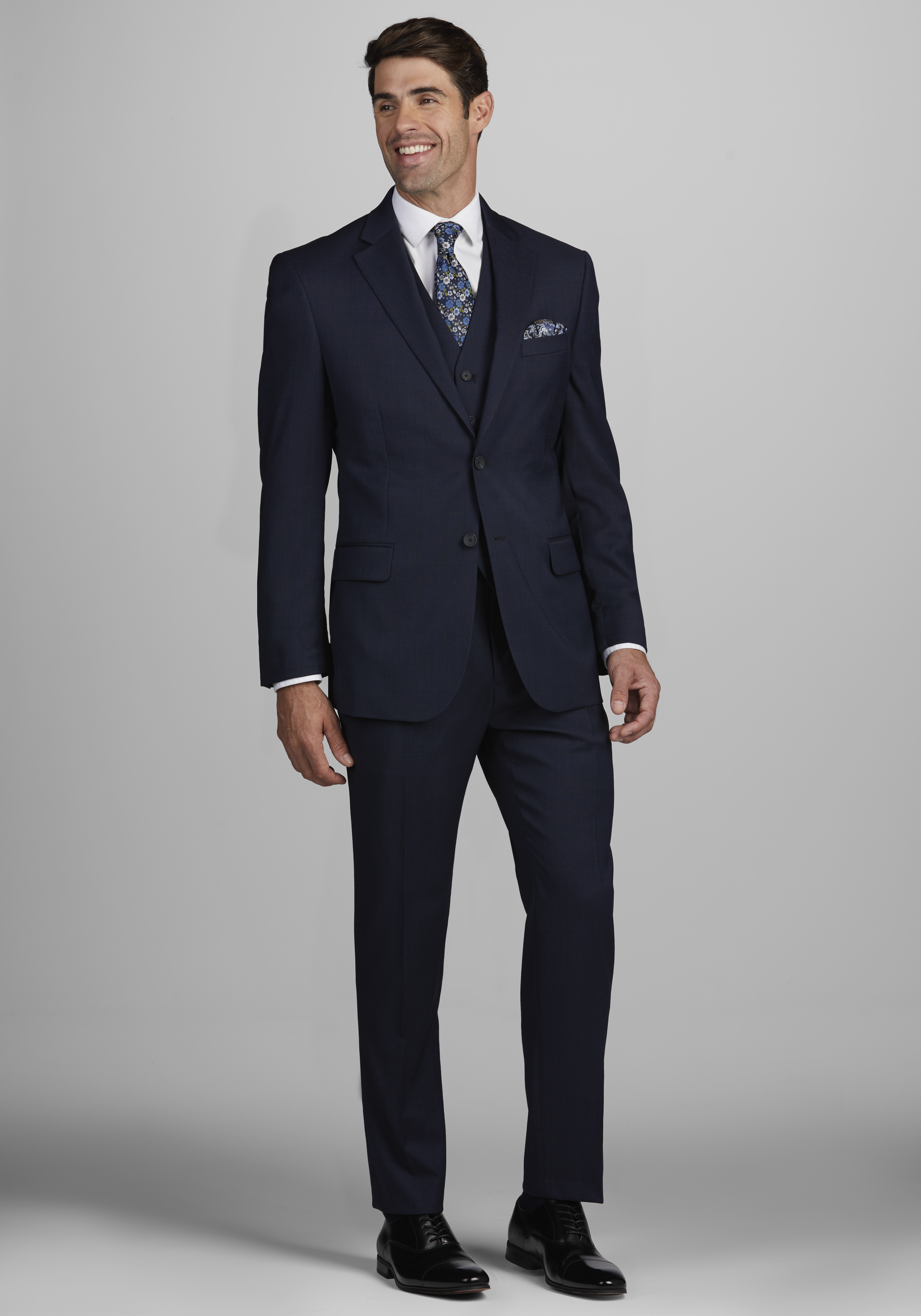 Traveler® Performance Collection Tailored Fit Suit Separate Jacket - Big & Tall CLEARANCE