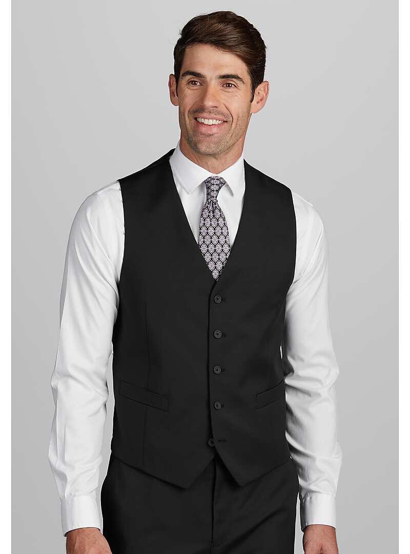 Traveler Collection Tailored Fit Suit Separates Vest - Memorial Day ...