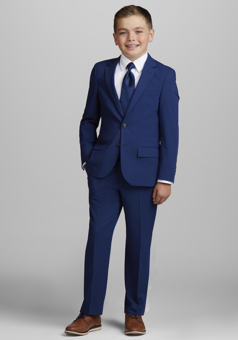 JoS. A. Bank Boys Suit Separates Jacket, Bright Blue, Boys 10