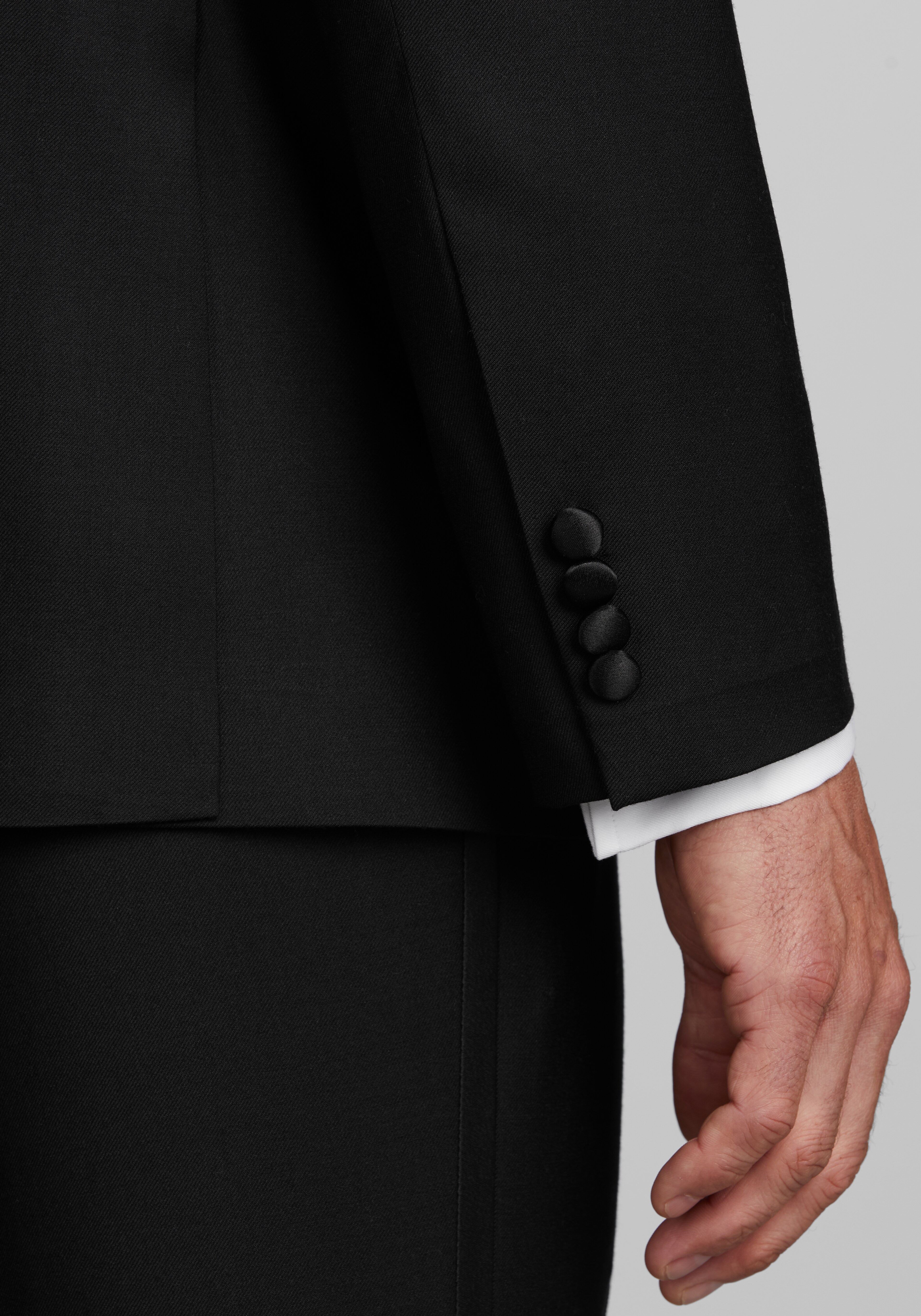 Jos. A. Bank Tailored Fit Wool Blend Tuxedo Suit Separates Jacket