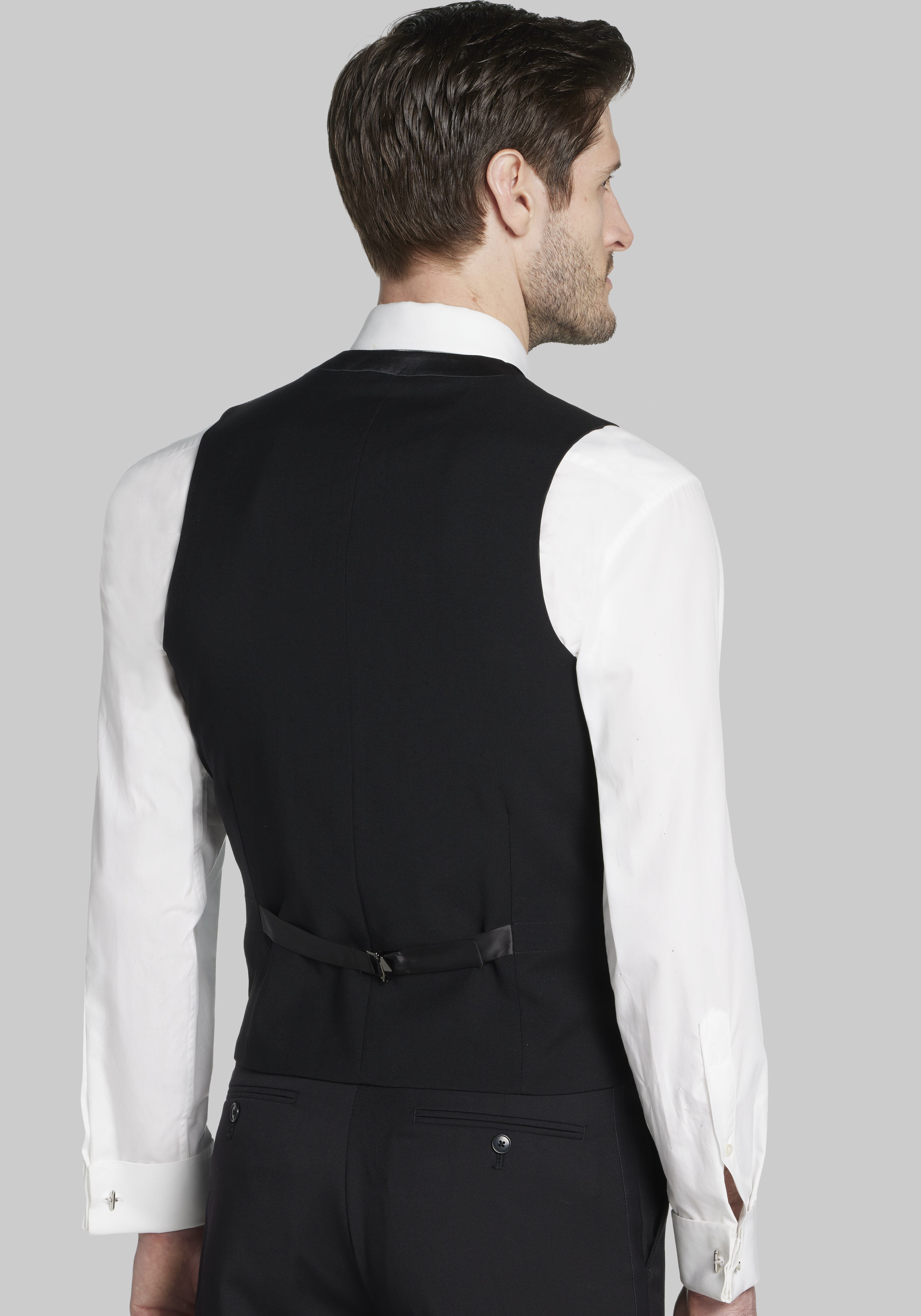 Jos. A. Bank Slim Fit Wool Blend Tuxedo Suit Separates Vest