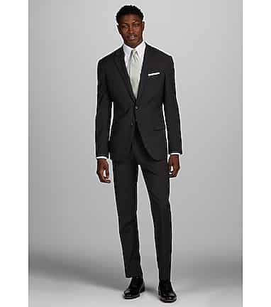 Tapered store fit suit