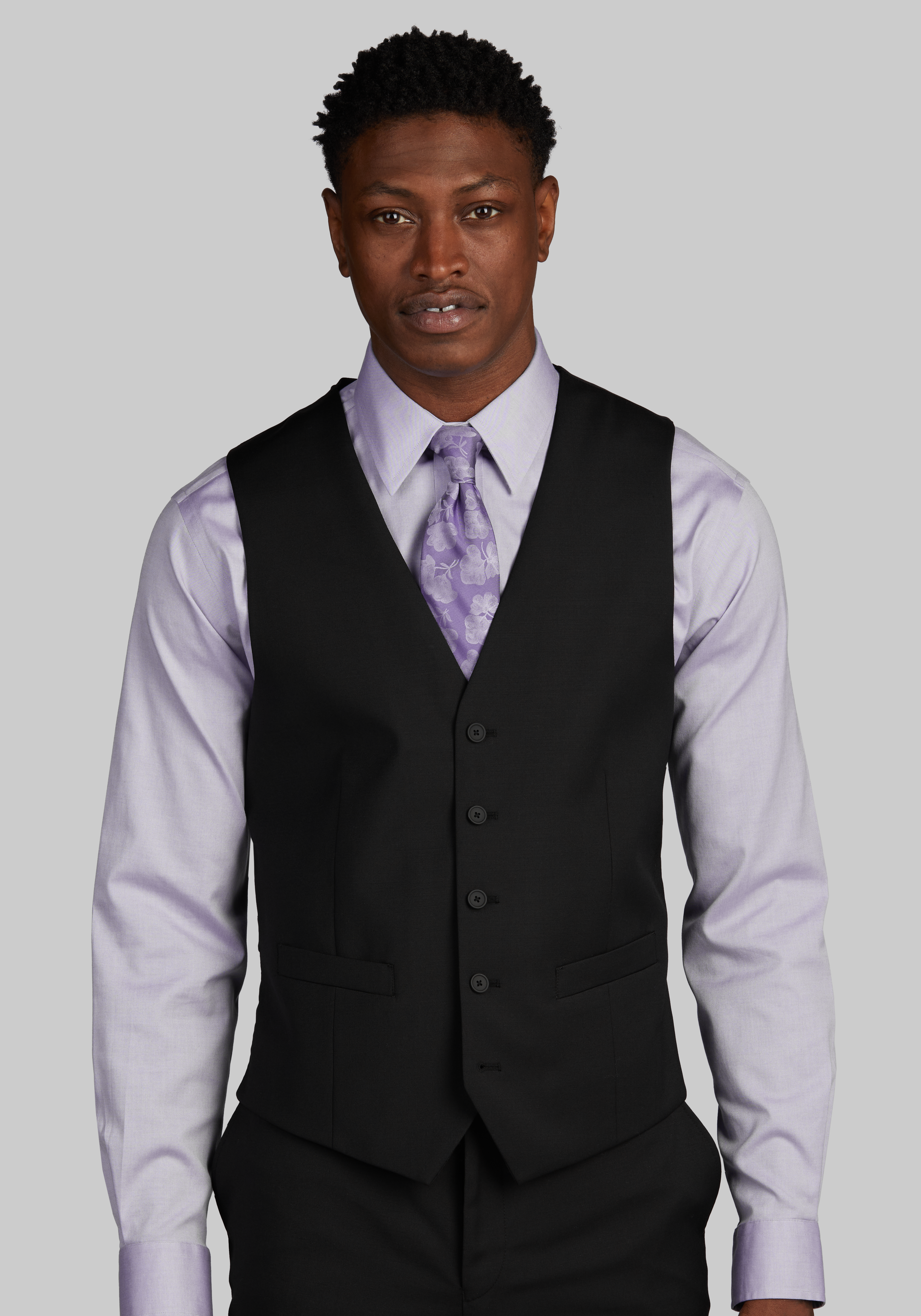 Black Suit Separates Vest