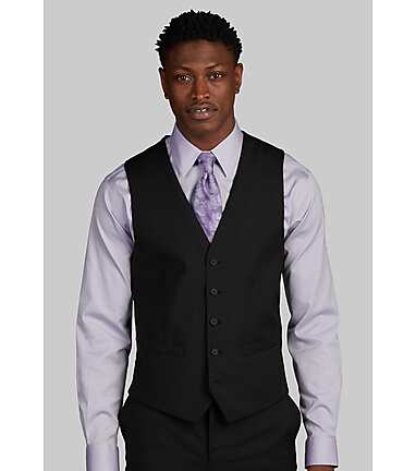 Traveler Slim Fit Suit Separates Solid Vest - Memorial Day Deals