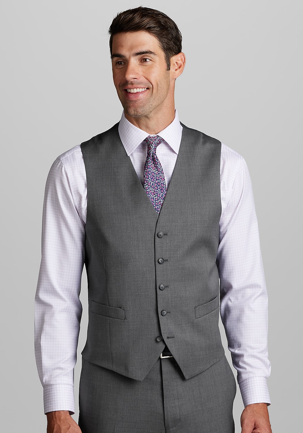 Traveler&reg; Performance Collection Tailored Fit Suit Separates Vest