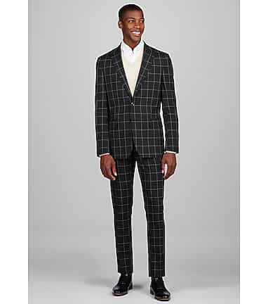 White check outlet coat pant