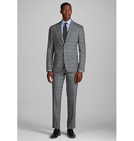 Jos. A. Bank Slim Fit Glen Plaid Suit