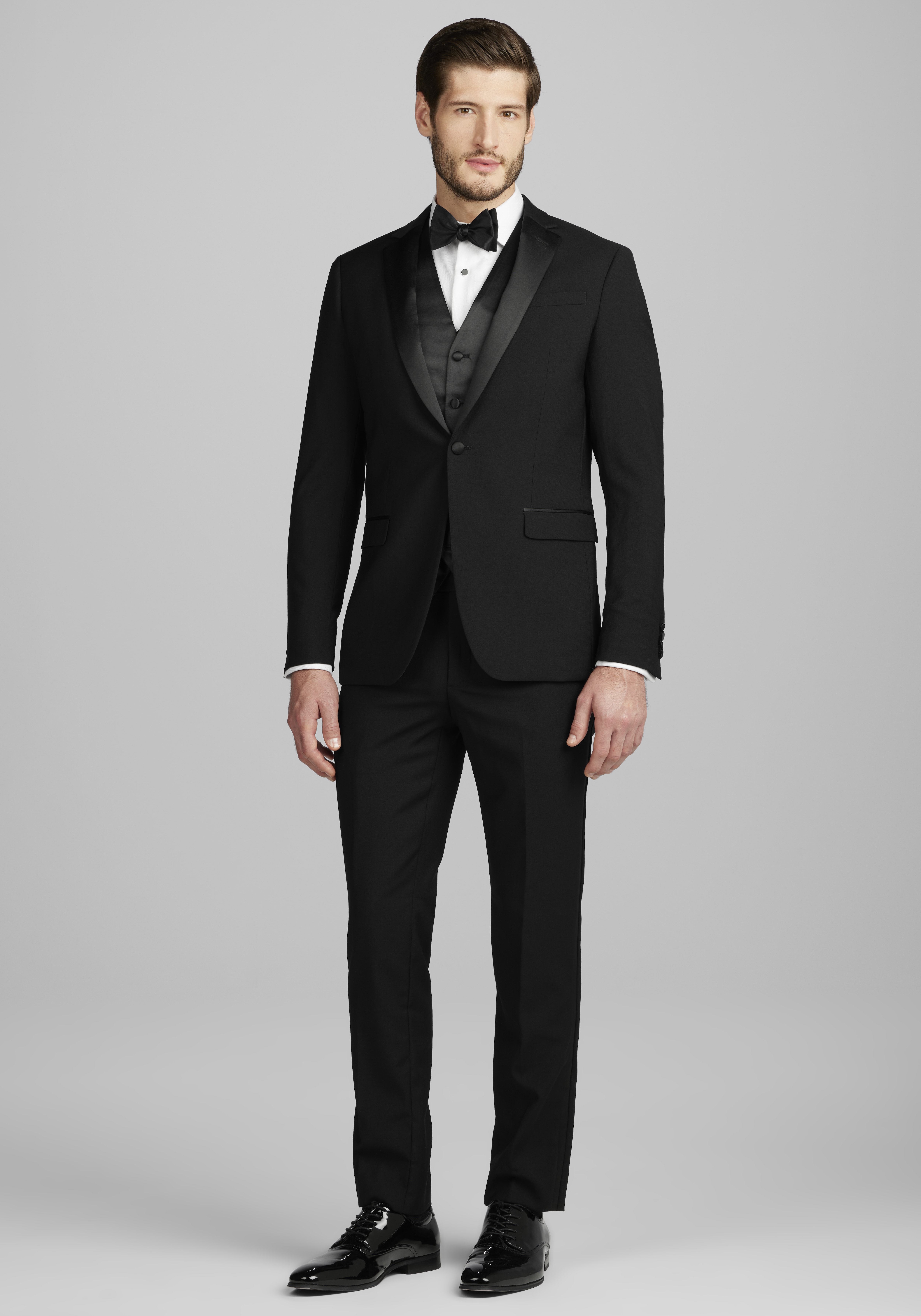 Jos. A. Bank Skinny Fit Wool Blend Tuxedo Suit Separates Jacket