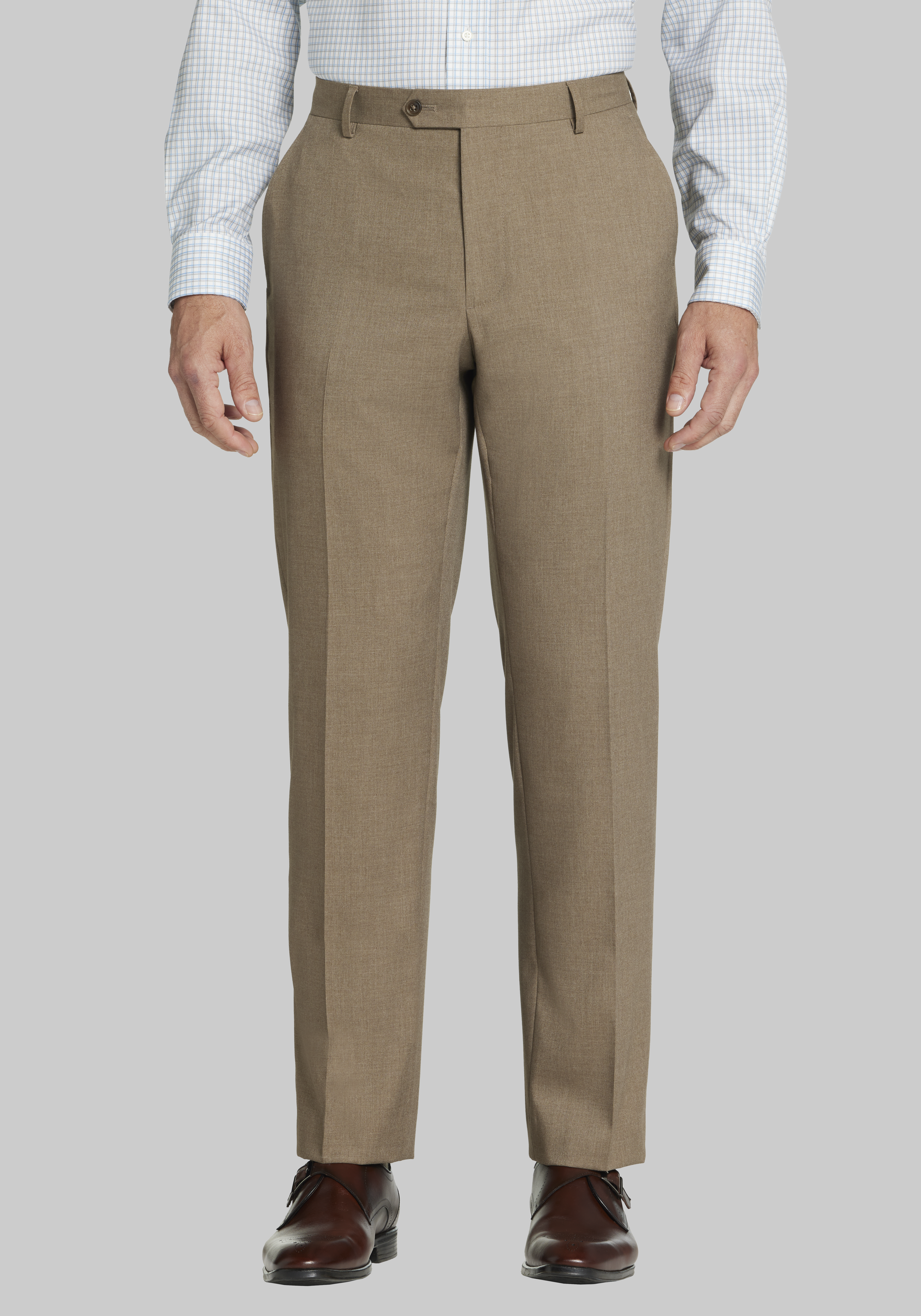 Men's CLEARANCE, 1905 Collection Tailored Fit Solid Suit Separates Pants CLEARANCE - Jos A Bank