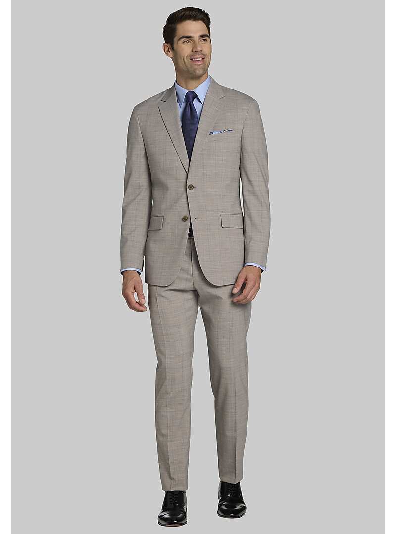 Jos. A. Bank Tailored Fit Windowpane Suit Jos. A. Bank Suits Jos A Bank