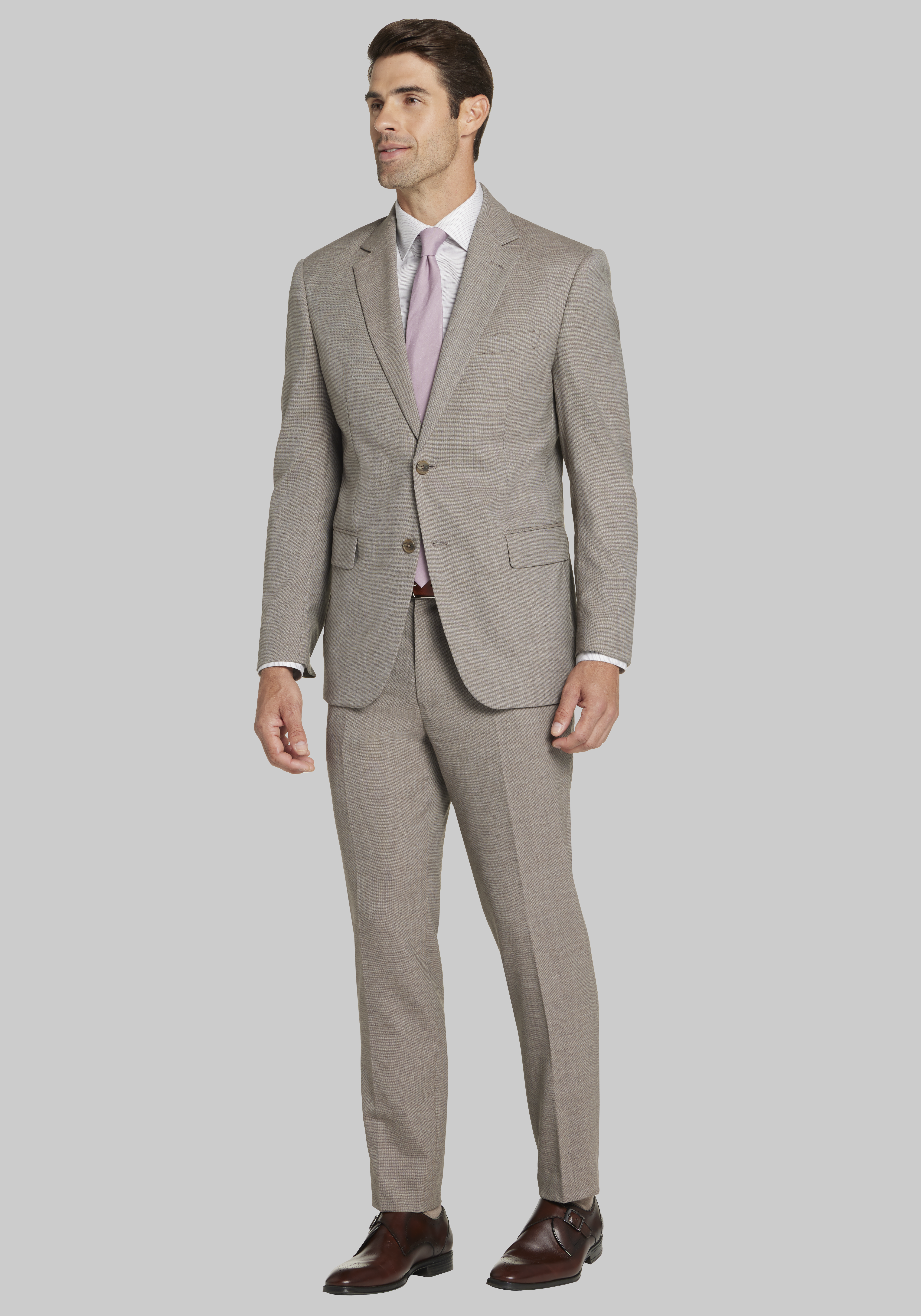 Jos. A. Bank Slim Fit Linen Blend Suit Separates Vest