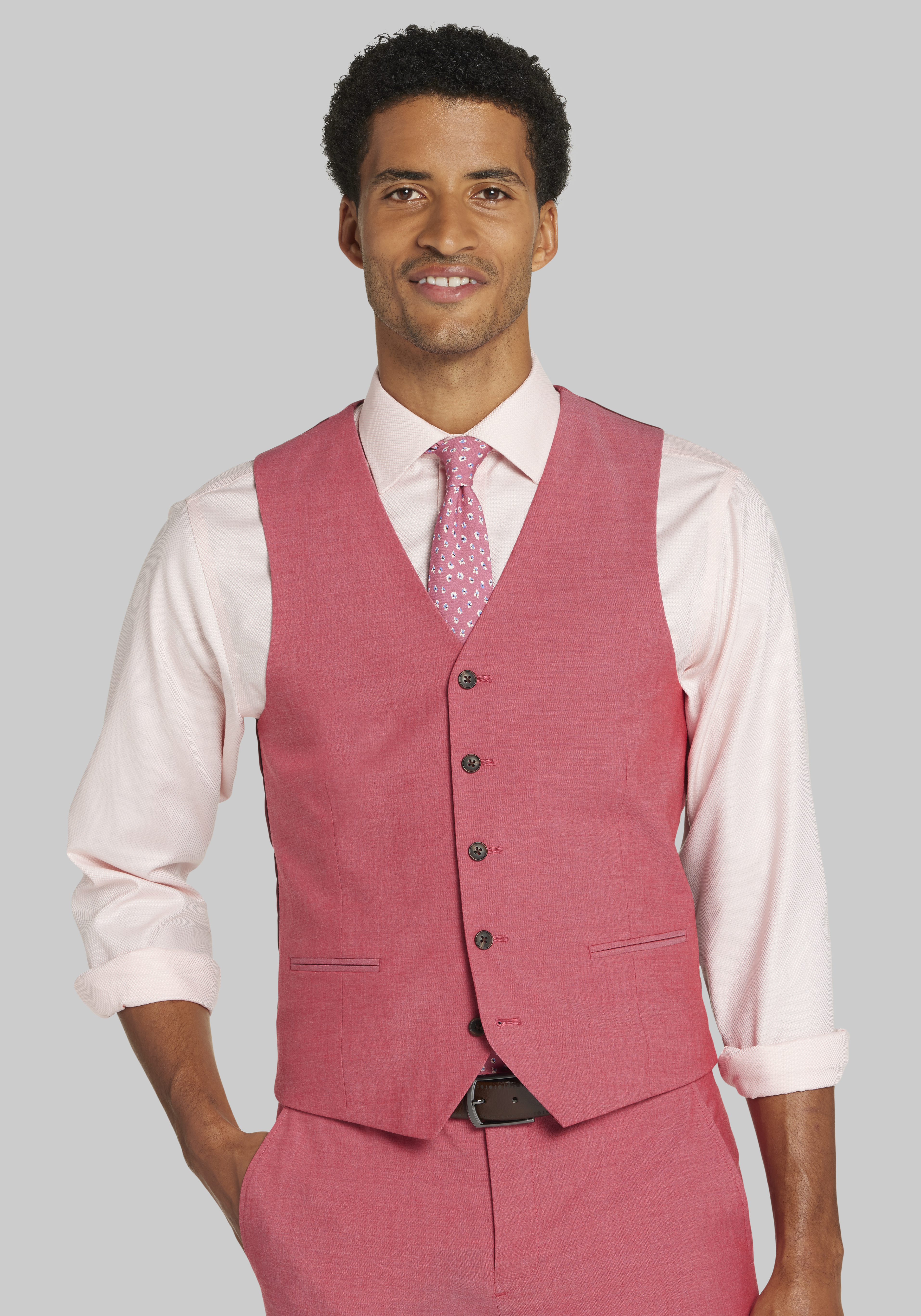 Big mens hot sale suit vest