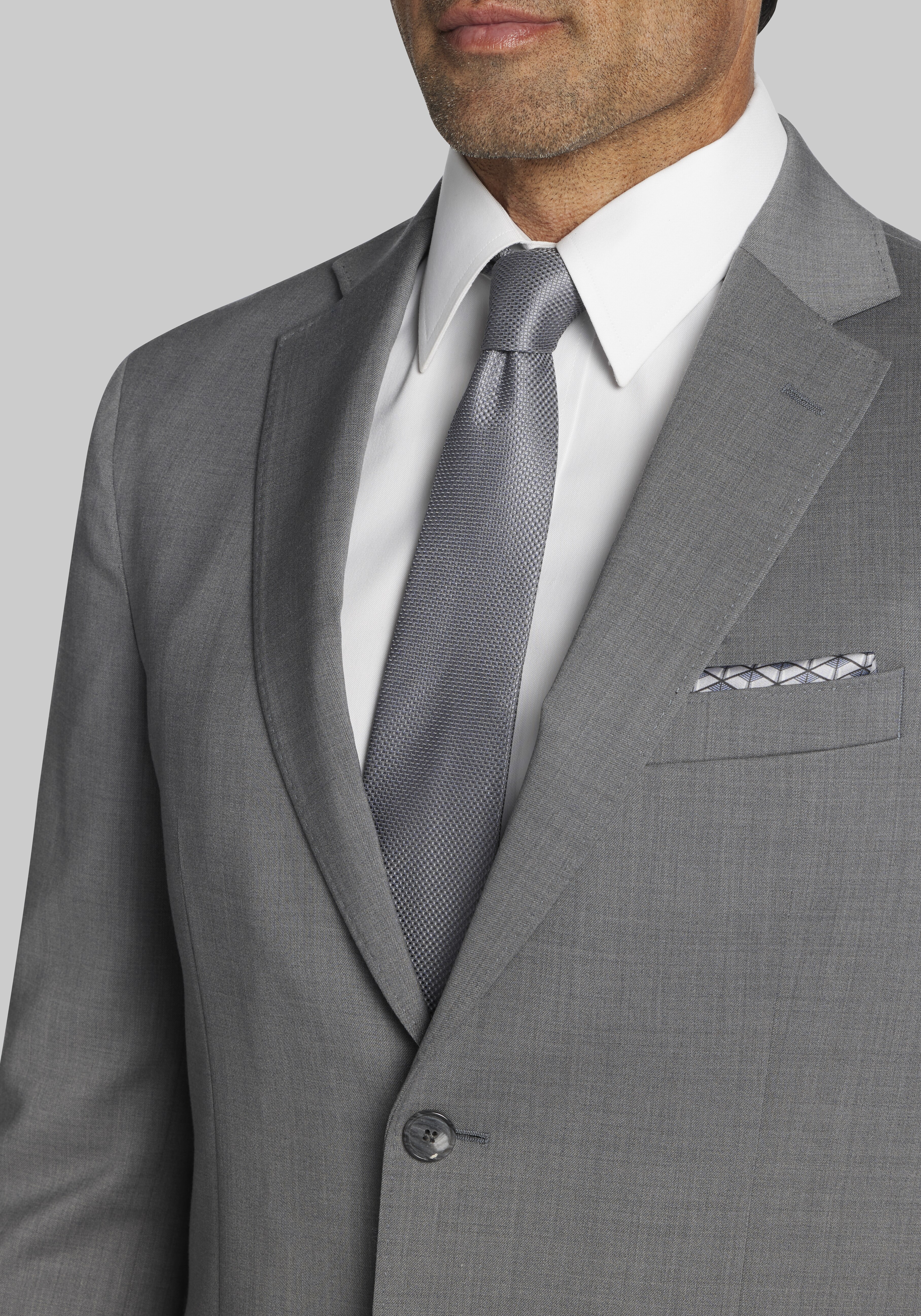 Traveler® Tailored Fit 100% Italian Wool Suit Separate Jacket