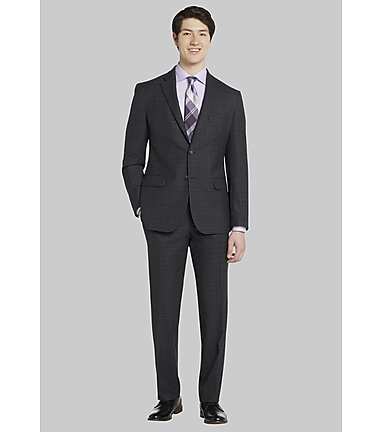 Jos. A. Bank Tailored Fit Windowpane Suit Big Tall CLEARANCE All Clearance Jos A Bank