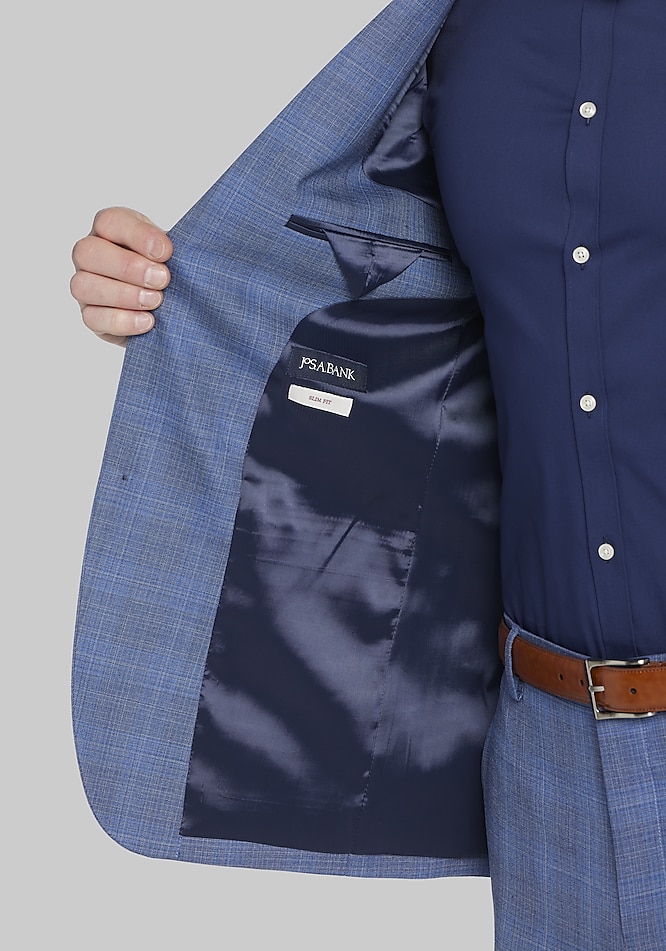 Jos. A. Bank Slim Fit Plaid Suit CLEARANCE - All Clearance