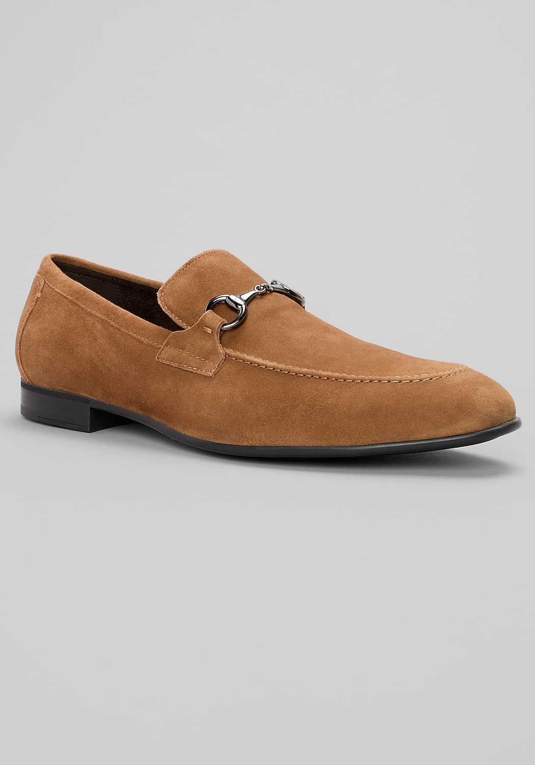 Johnston & Murphy Elston Suede Bit Loafers