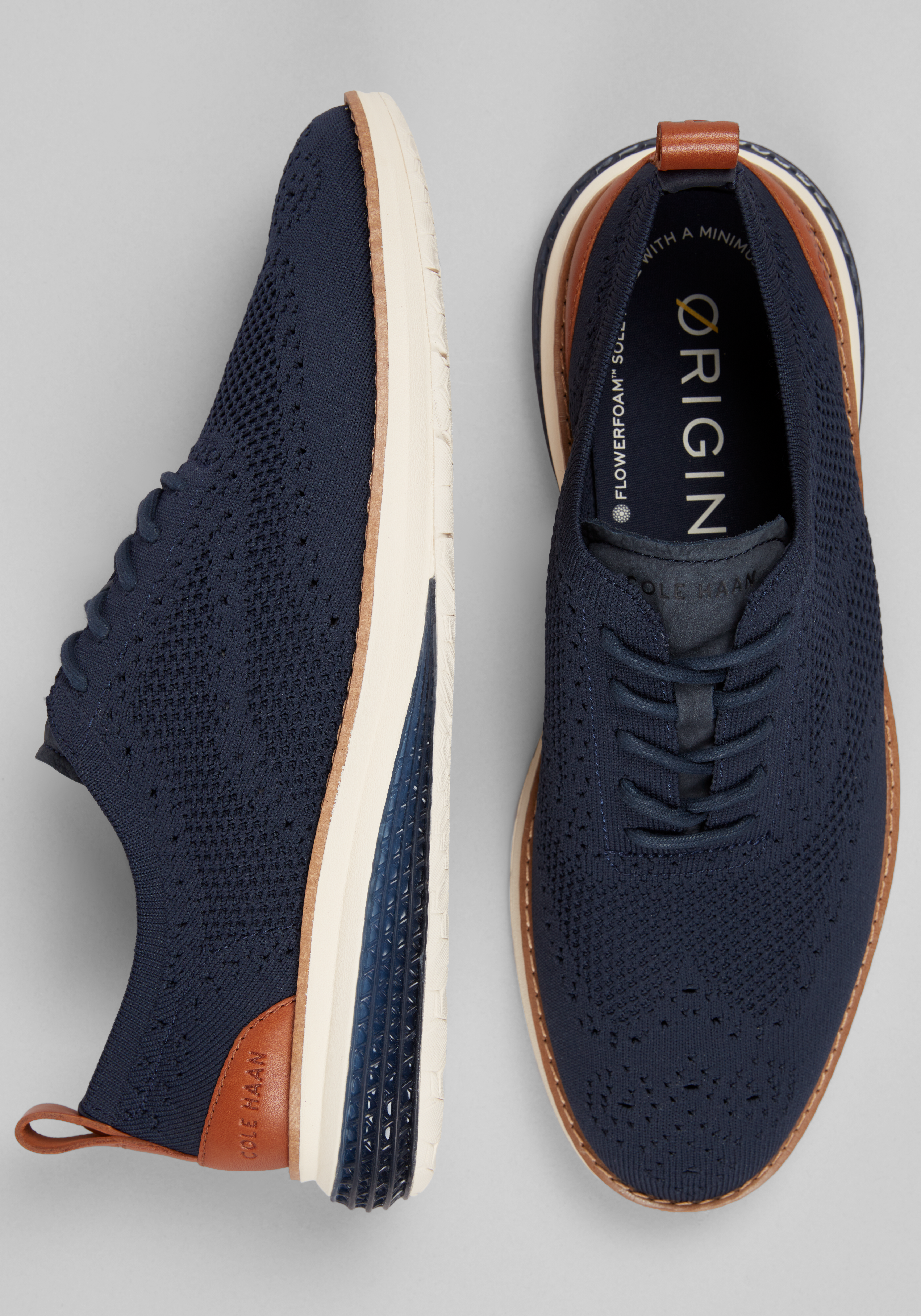 Men's Shoes, Cole Haan Original Grand Energyweave Stitchlite Wingtip Oxfords - Jos A Bank