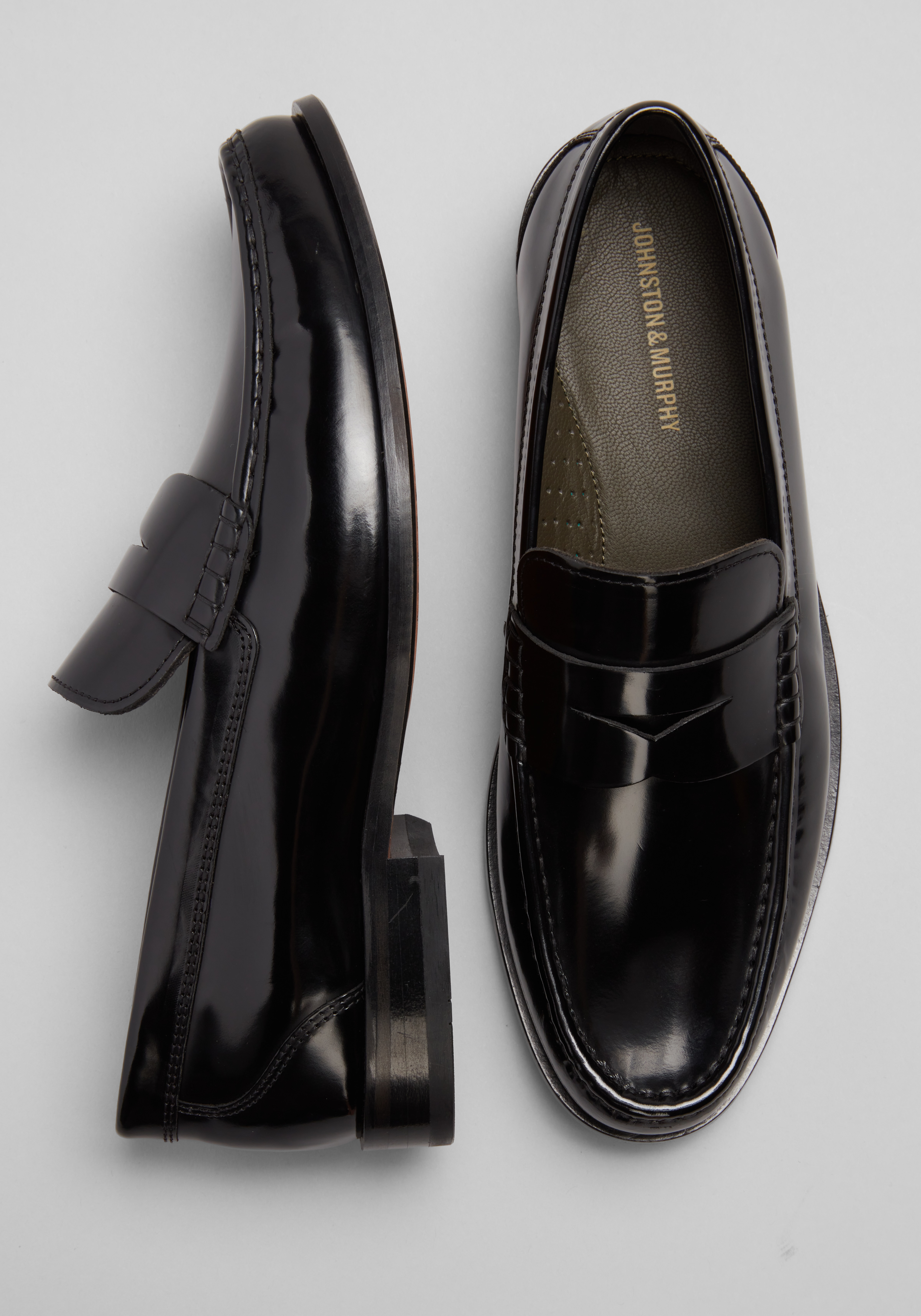 Johnston & Murphy Baxley Moc Toe Penny Loafer