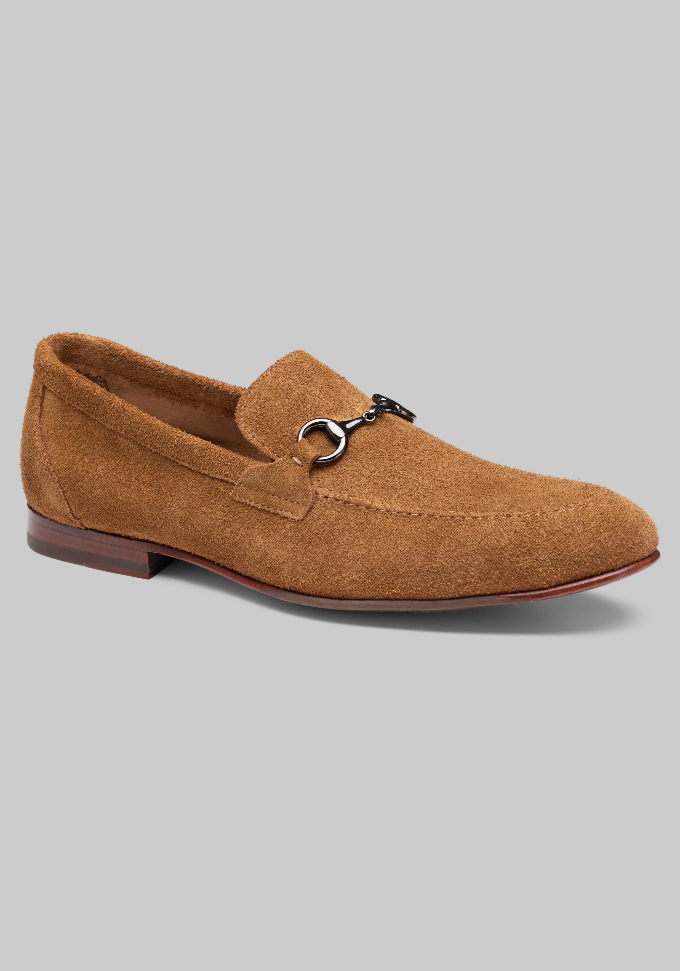 Men's Shoes, Johnston & Murphy Higgins Bit Loafers - Jos A Bank