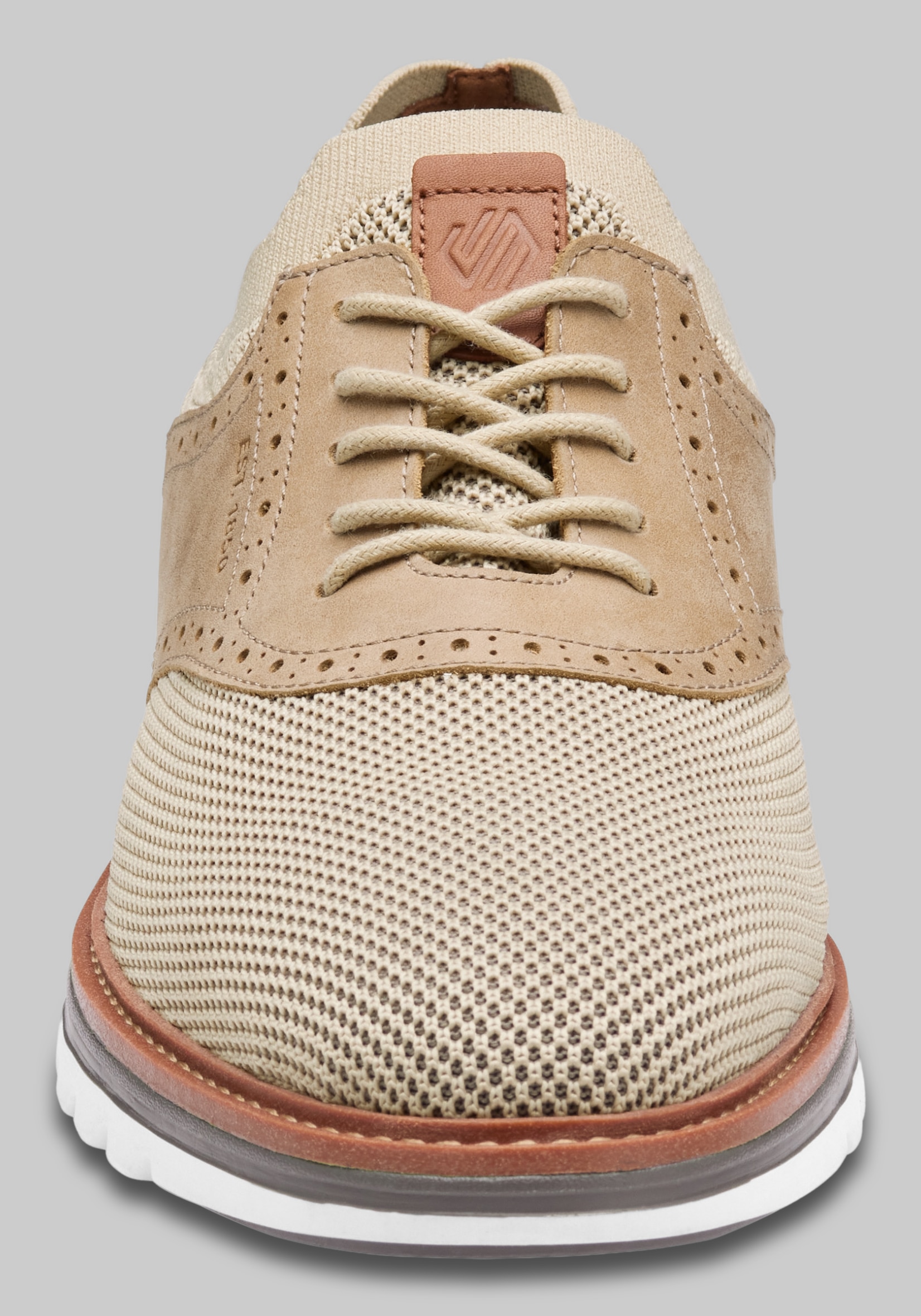 Johnston & Murphy Braxton Knit Saddle Sneakers