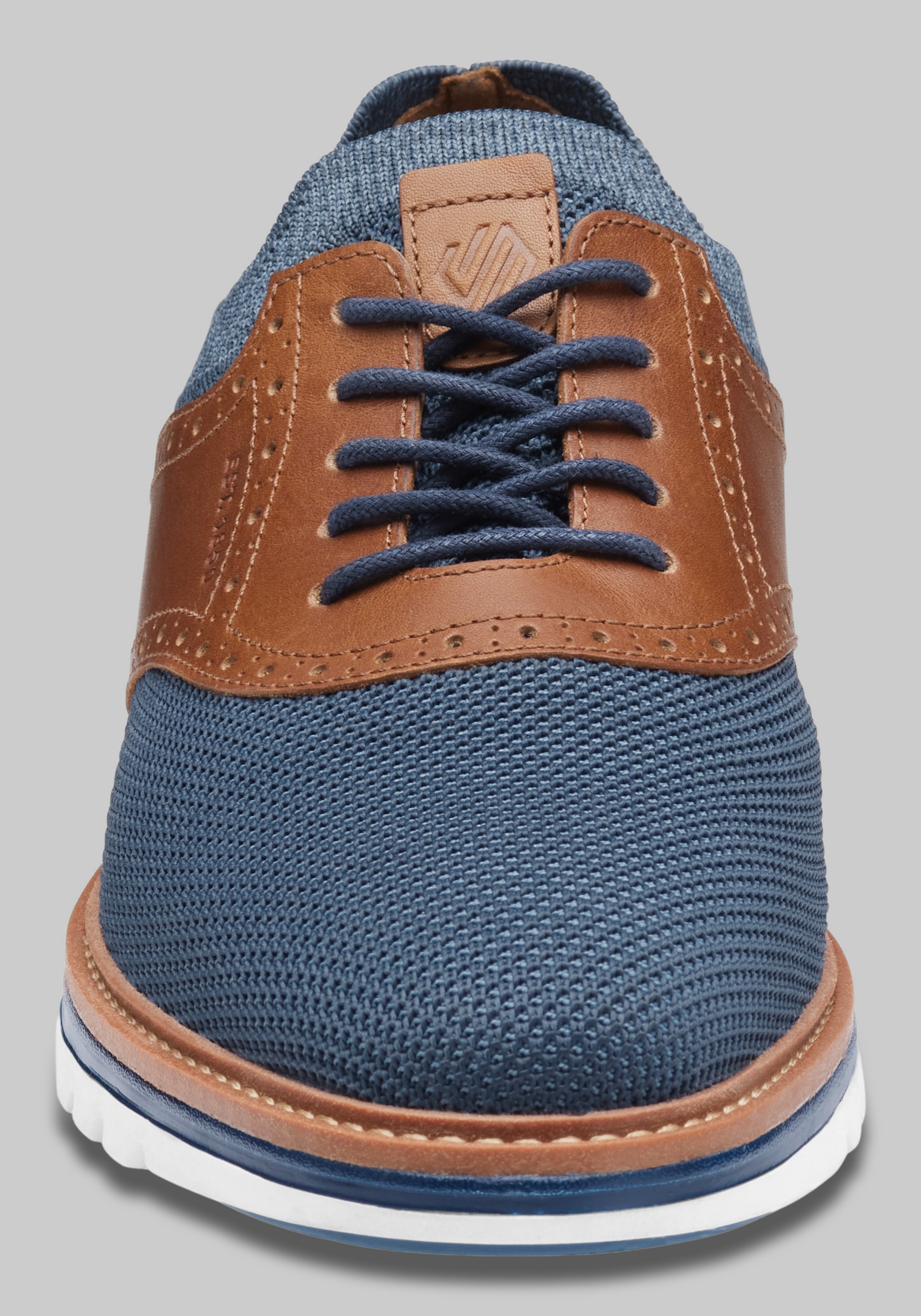 Johnston & Murphy Braxton Knit Saddle Sneakers