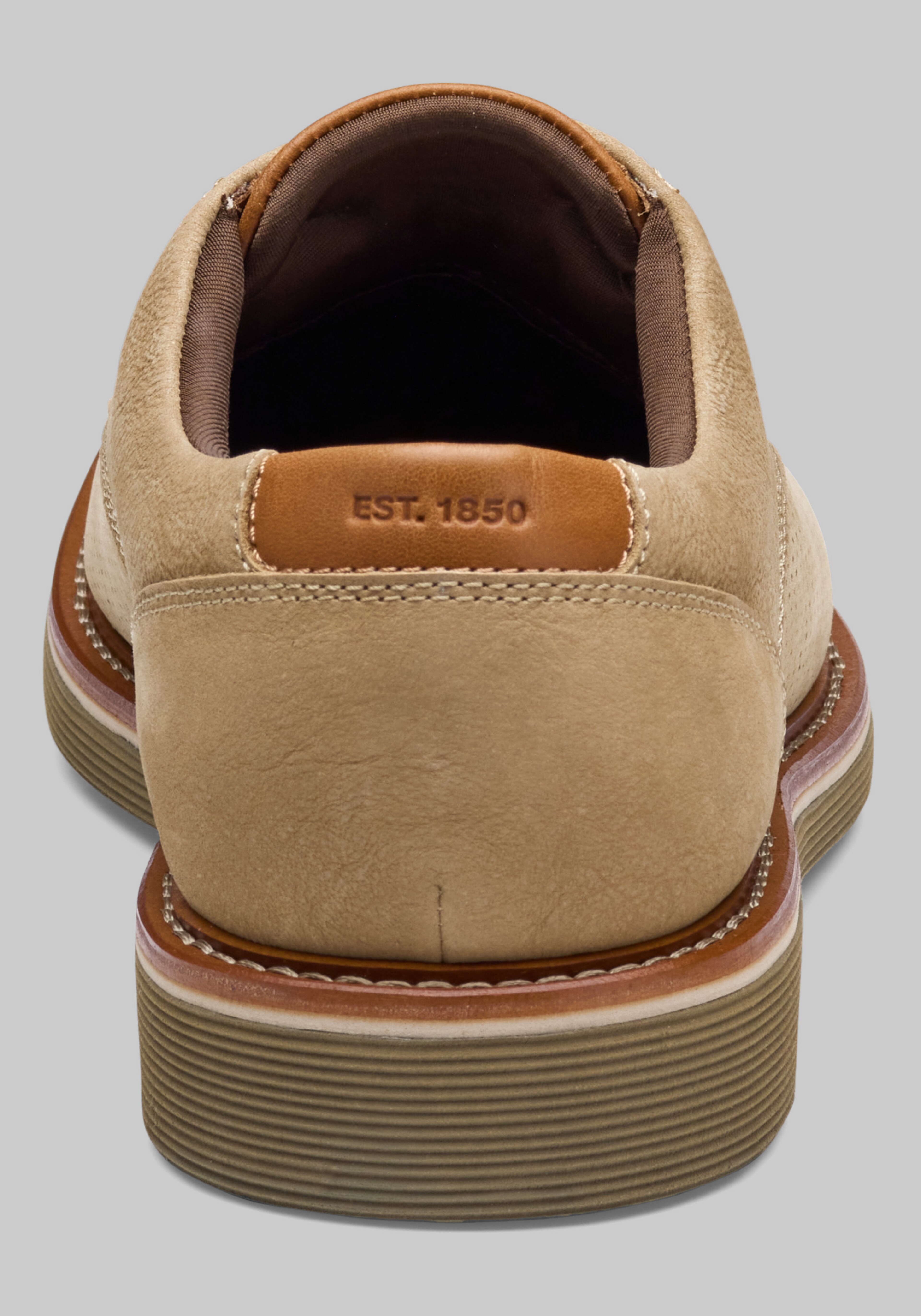Johnston & Murphy Tyson Perfed Plain Toe Oxfords