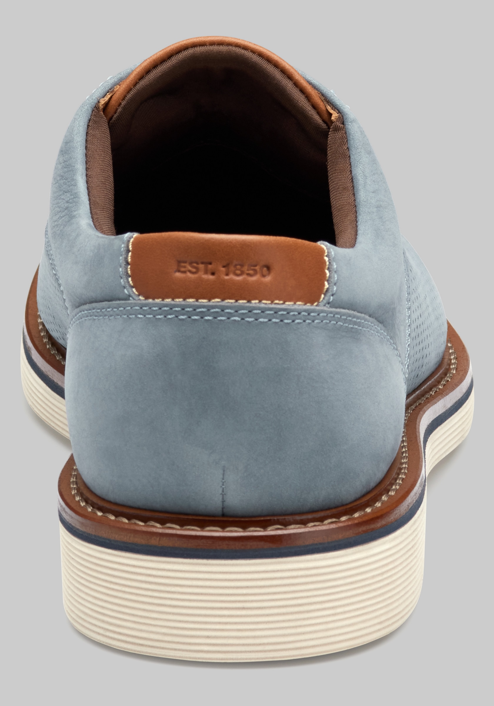 Johnston & Murphy Tyson Perfed Plain Toe Oxfords