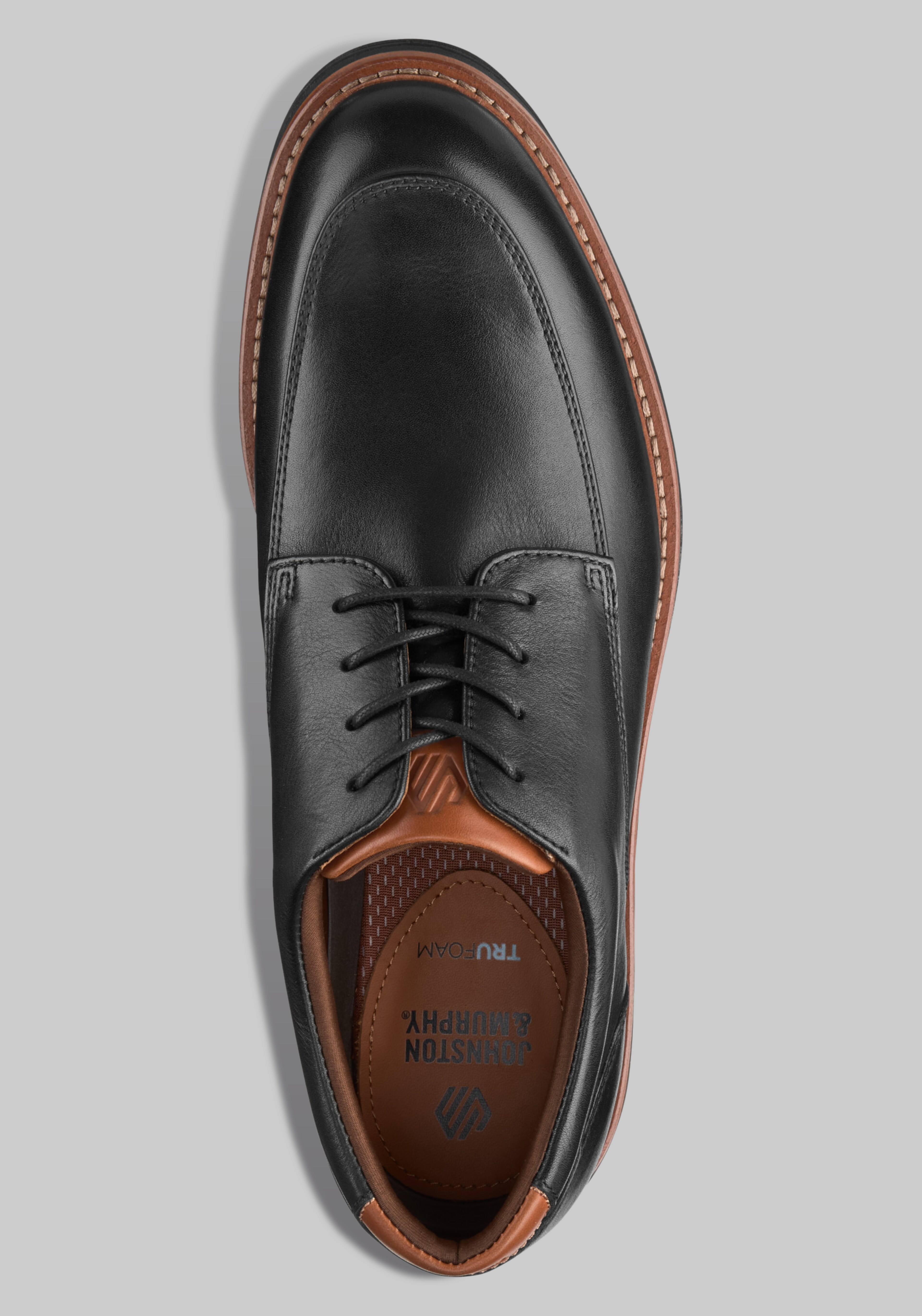 Johnston & Murphy Tyson Moc Toe Dress Shoes
