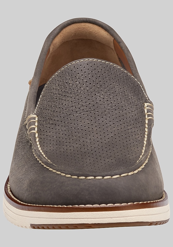 Johnston & Murphy Upton Perfed Venetian Loafers - Johnston