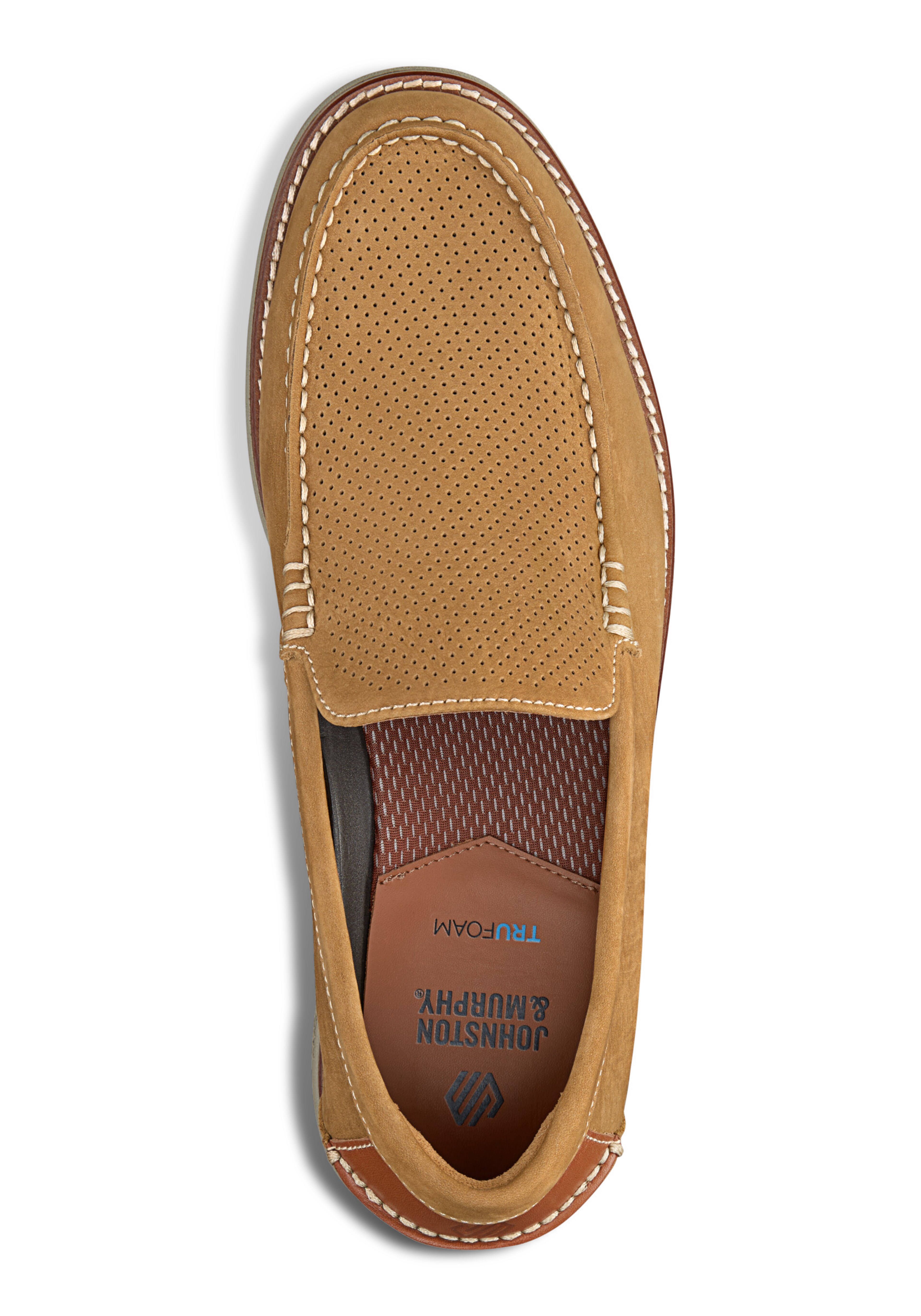 Johnston & Murphy Upton Perfed Venetian Loafers
