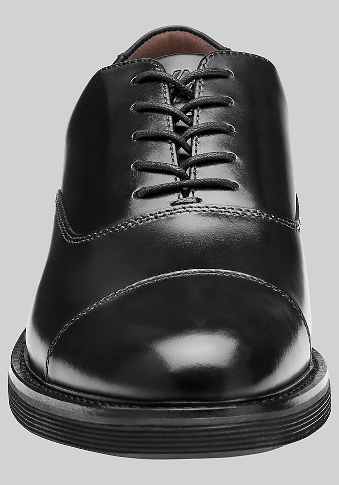 johnston and murphy black dress shoes Johnston & Murphy Tyson Cap Toe Dress Shoes - Mens Clothing Online  Exclusives