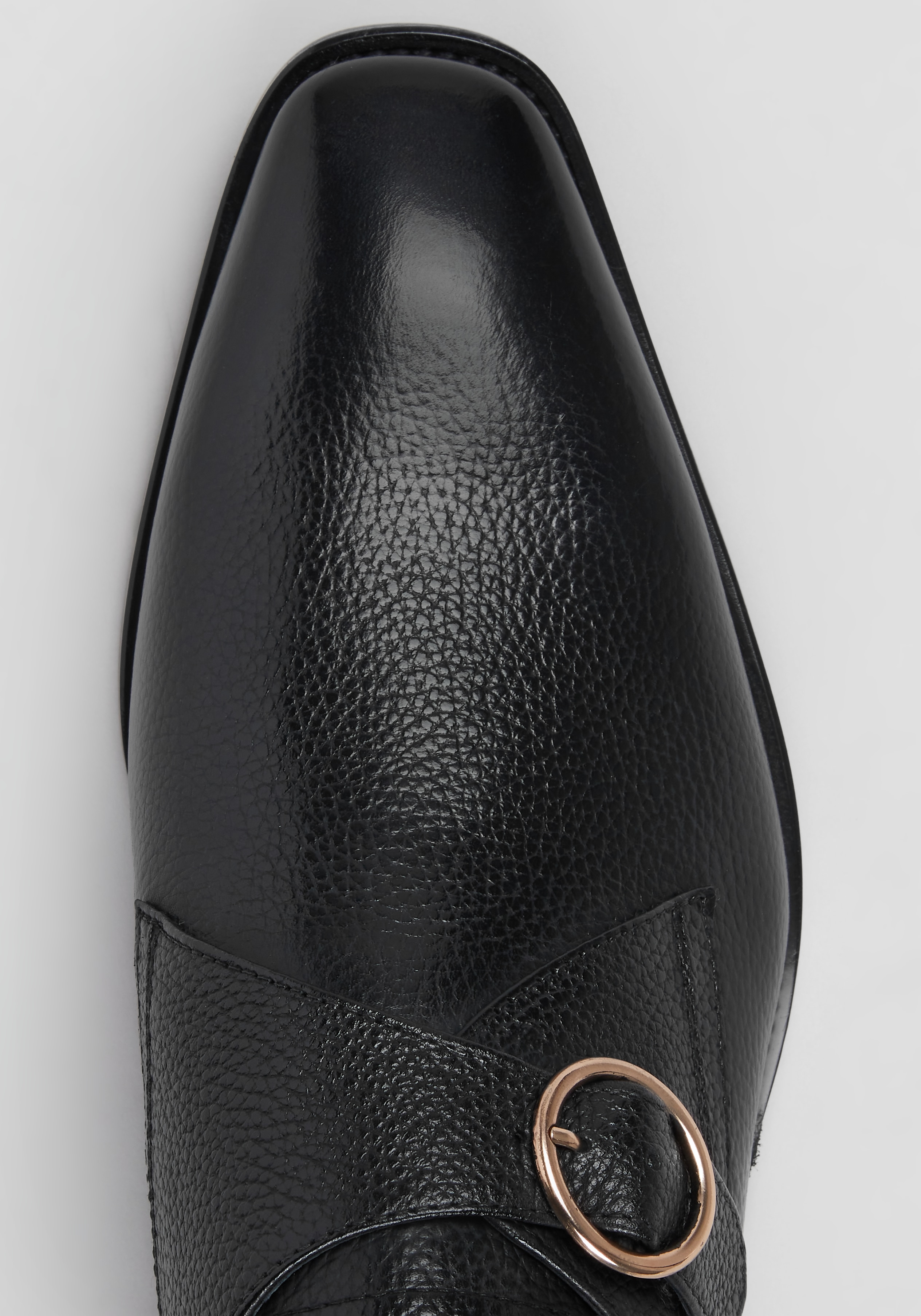 Carrucci Monk Strap Plain Toe Dress Shoes