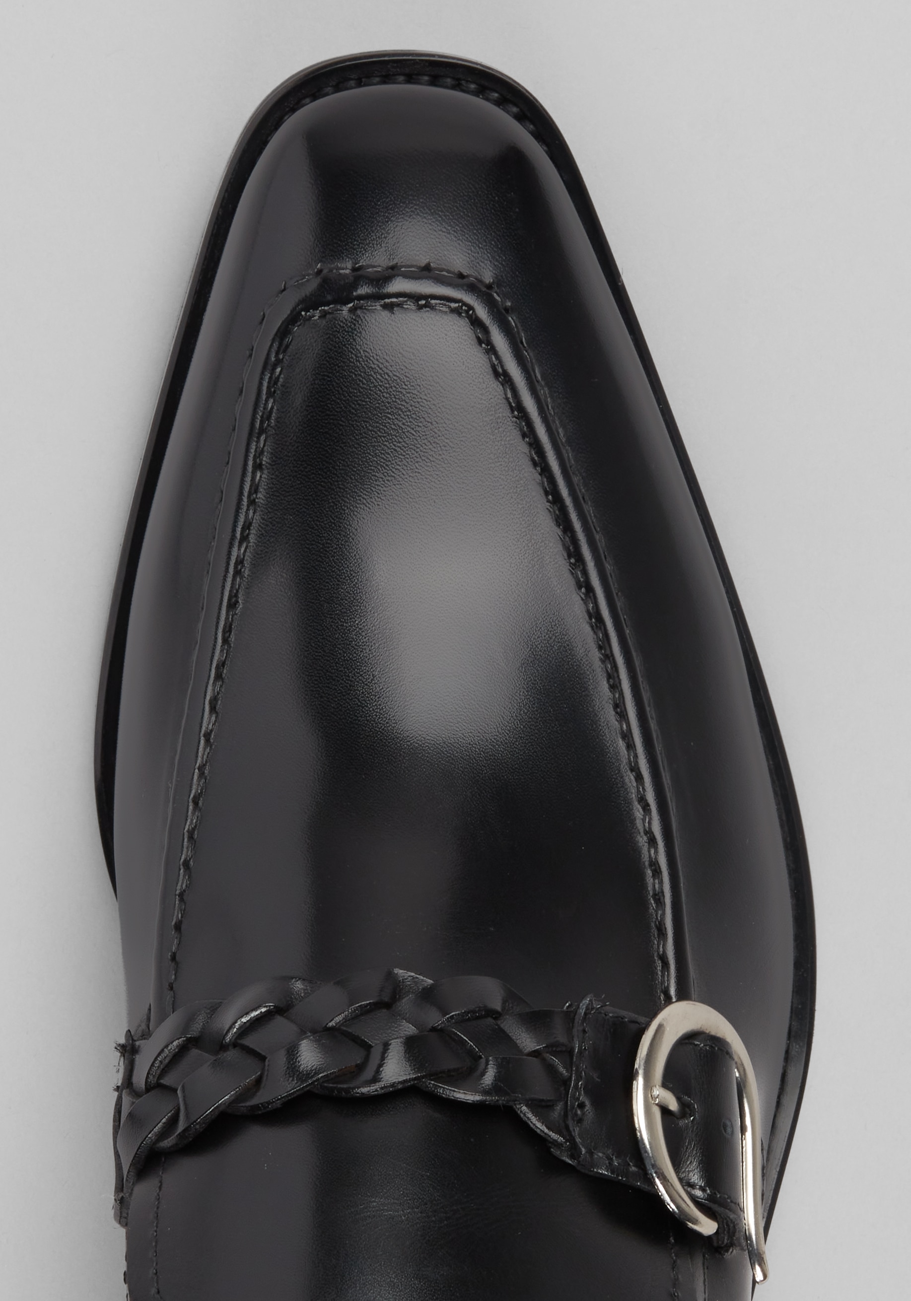 Carrucci Braided Bit Loafers