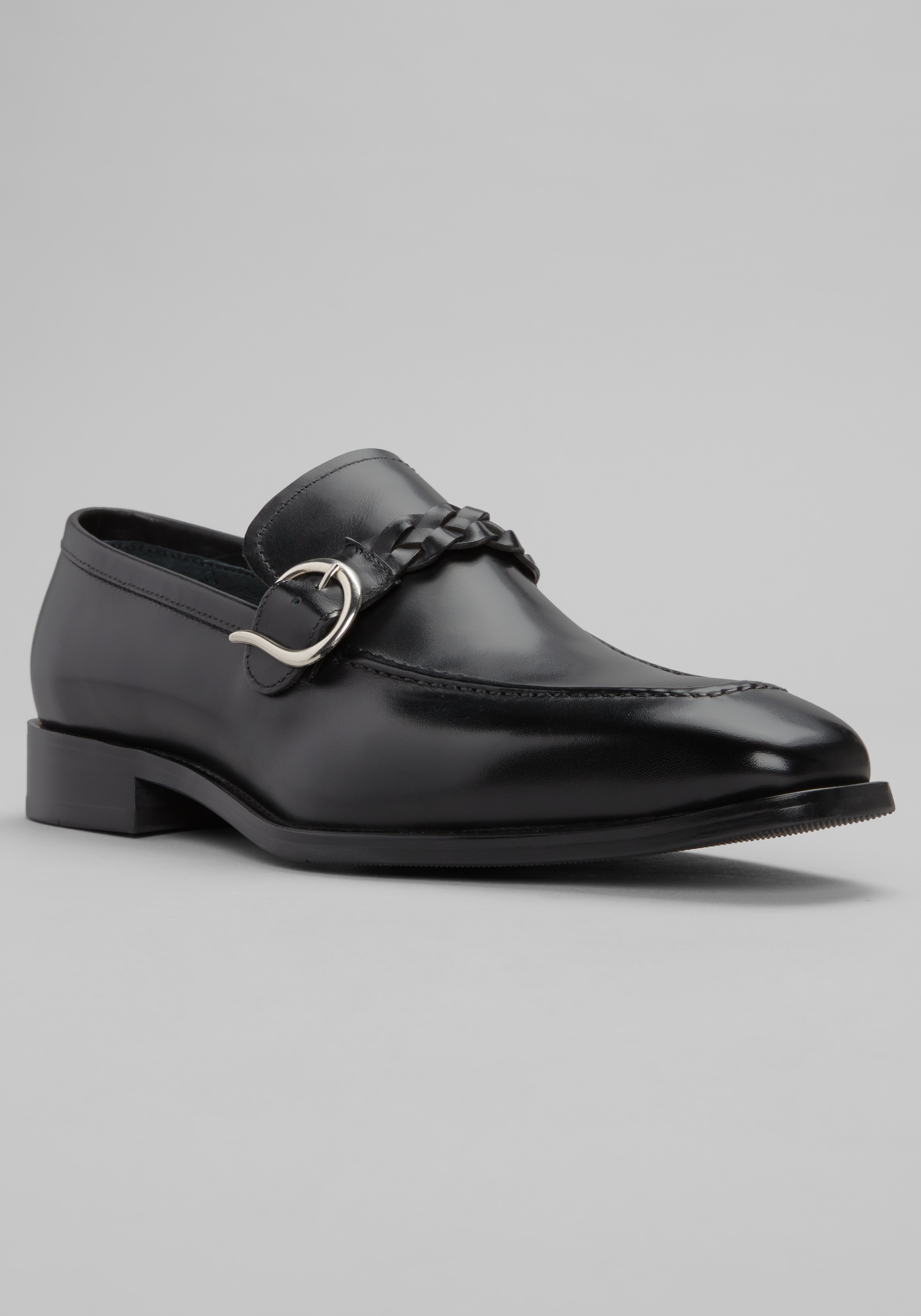 Carrucci Braided Bit Loafers