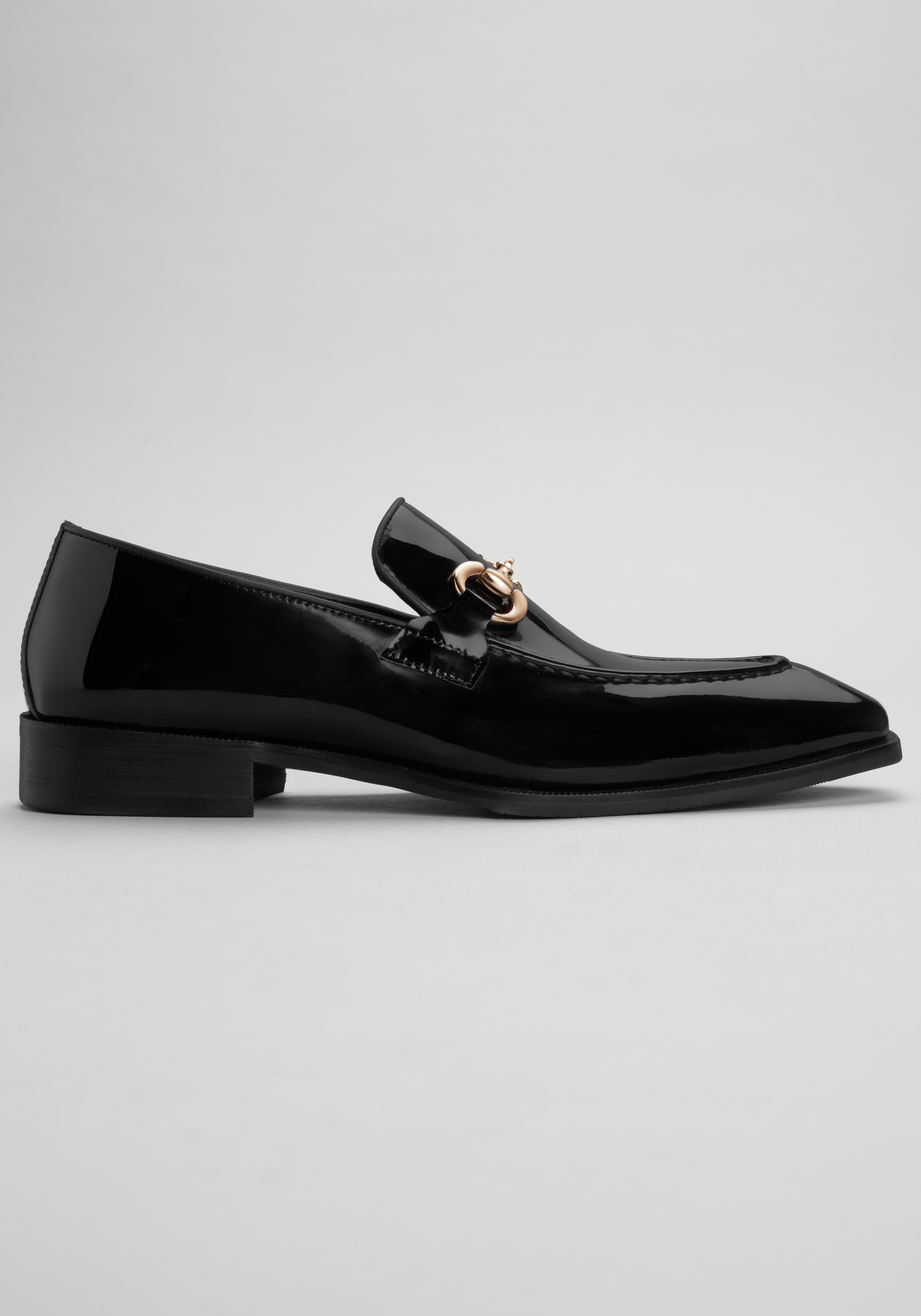 Carrucci Moc Bit Patent Leather Loafers