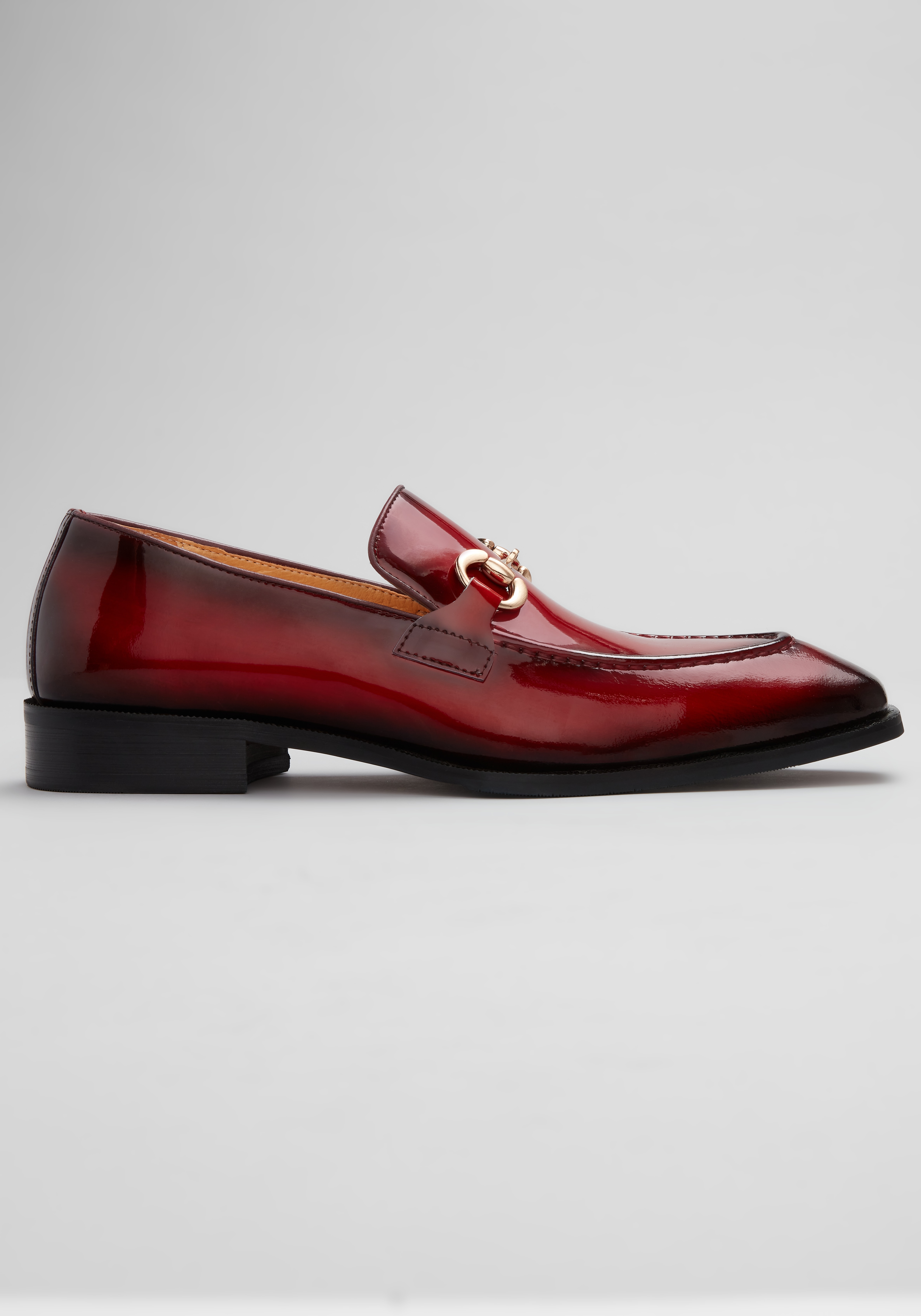 Carrucci Moc Bit Patent Leather Loafers