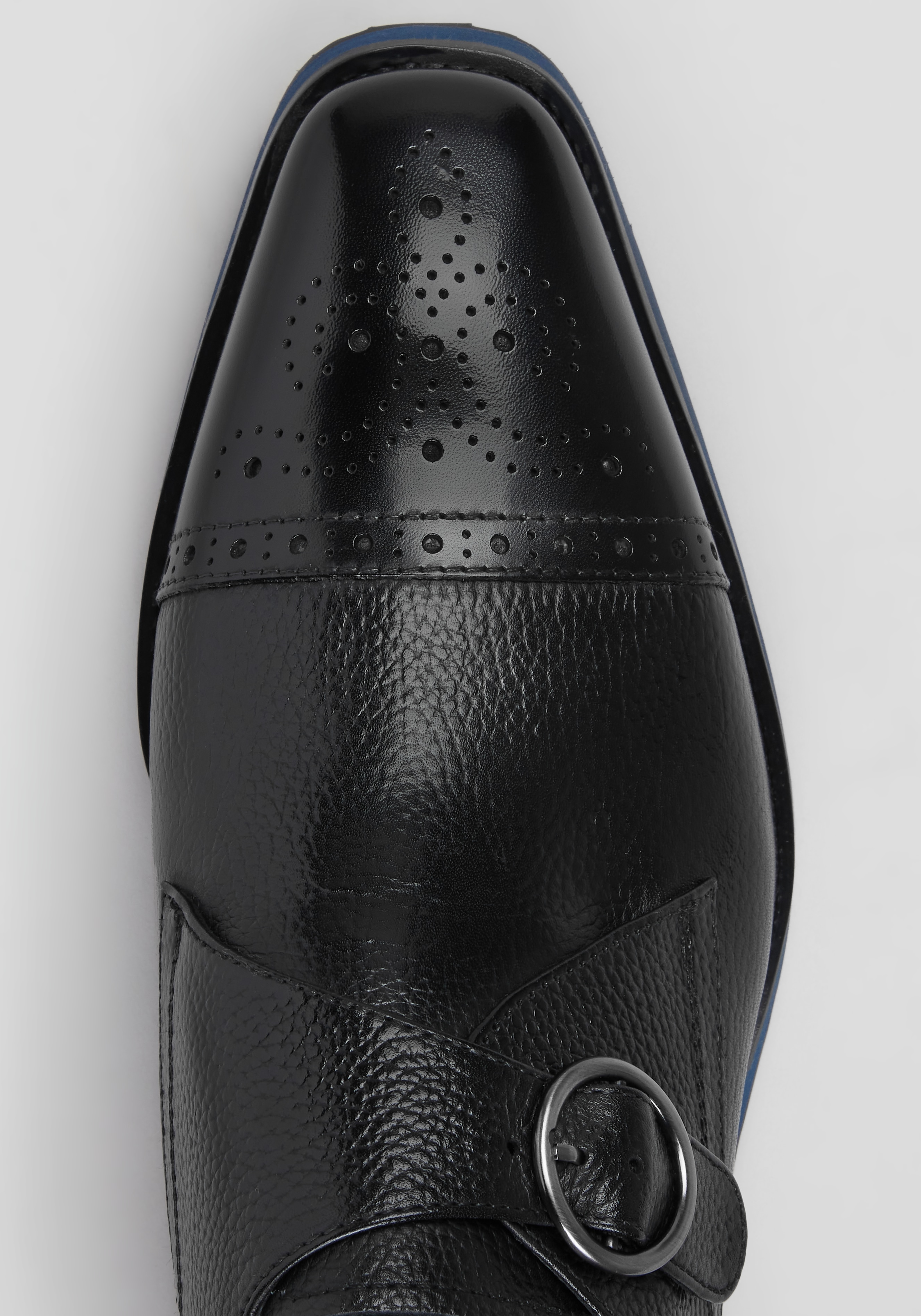 Carrucci Hybrid Monk Strap Shoes