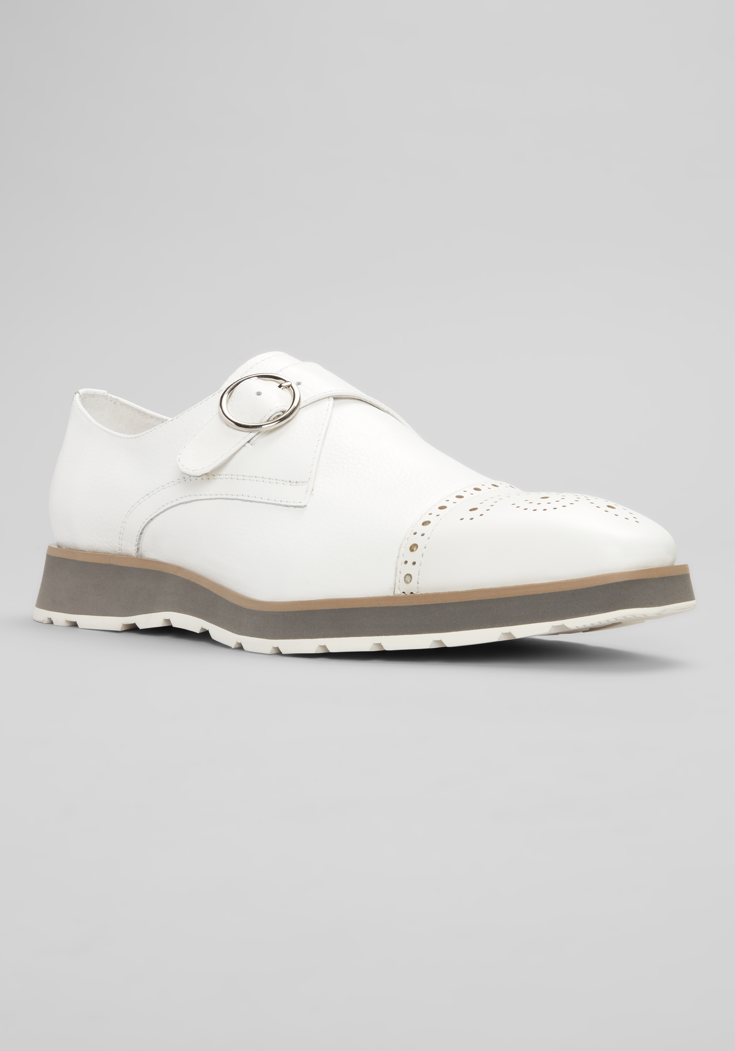 Carrucci Hybrid Monk Strap Shoes