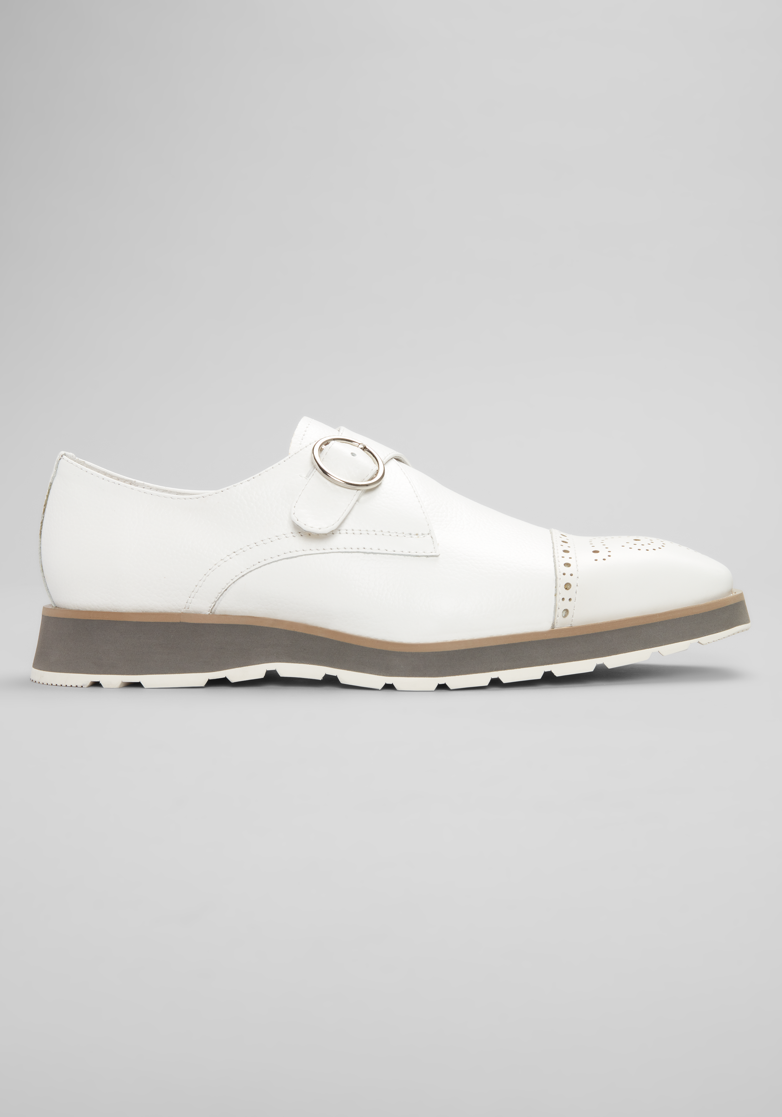 Carrucci Hybrid Monk Strap Shoes