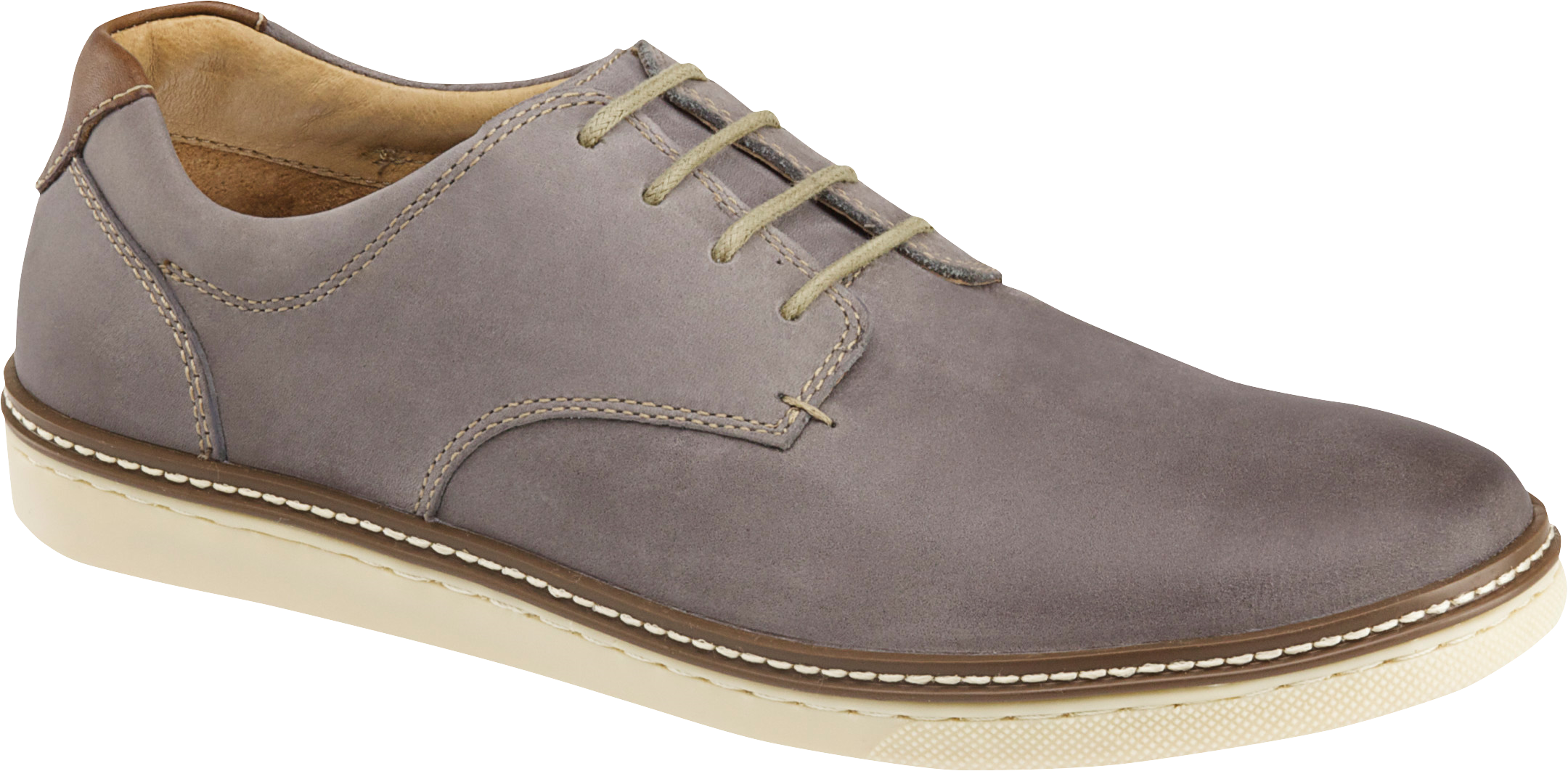 johnston and murphy grey suede