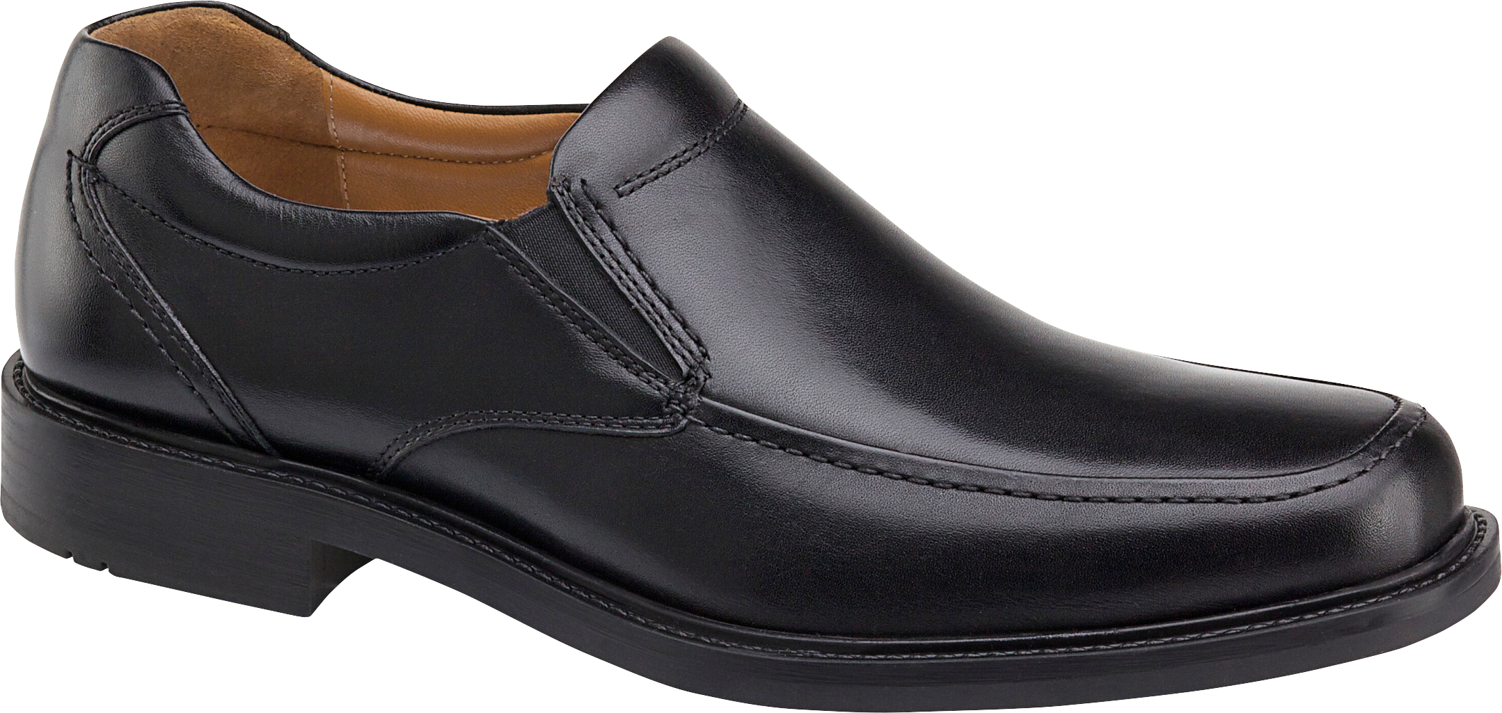 johnston and murphy black loafers