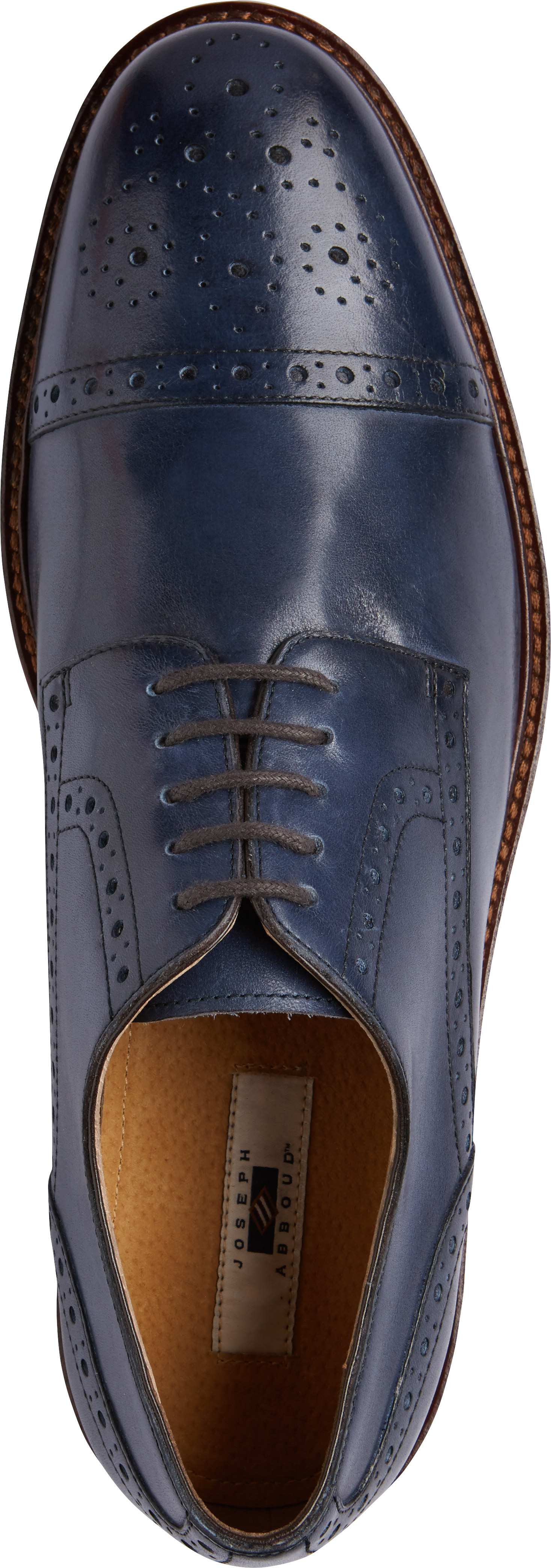 joseph abboud owings cap toe oxfords